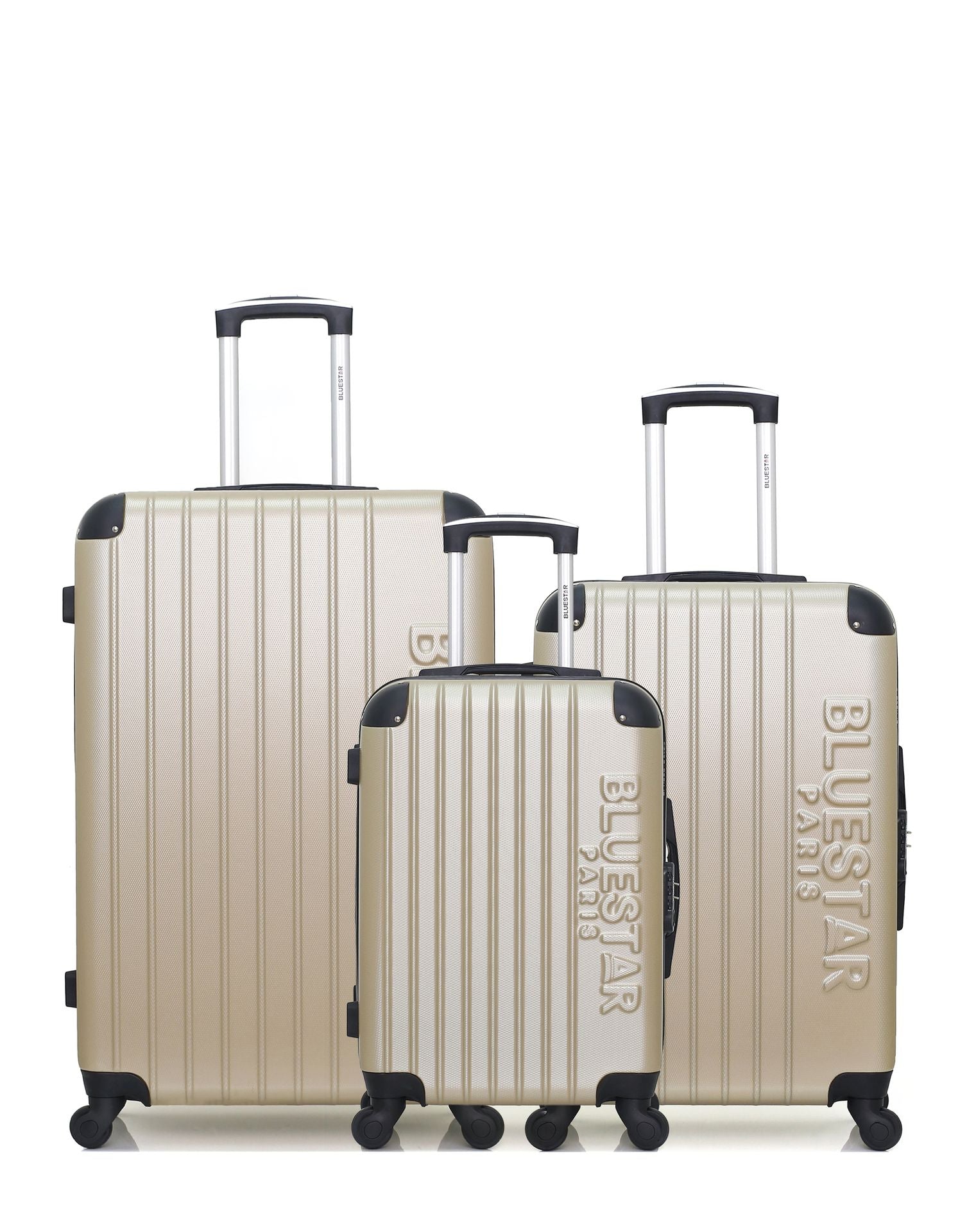 bluestar-paris-bucarest-lot-3-valises-rigides-gris-fonc image 1