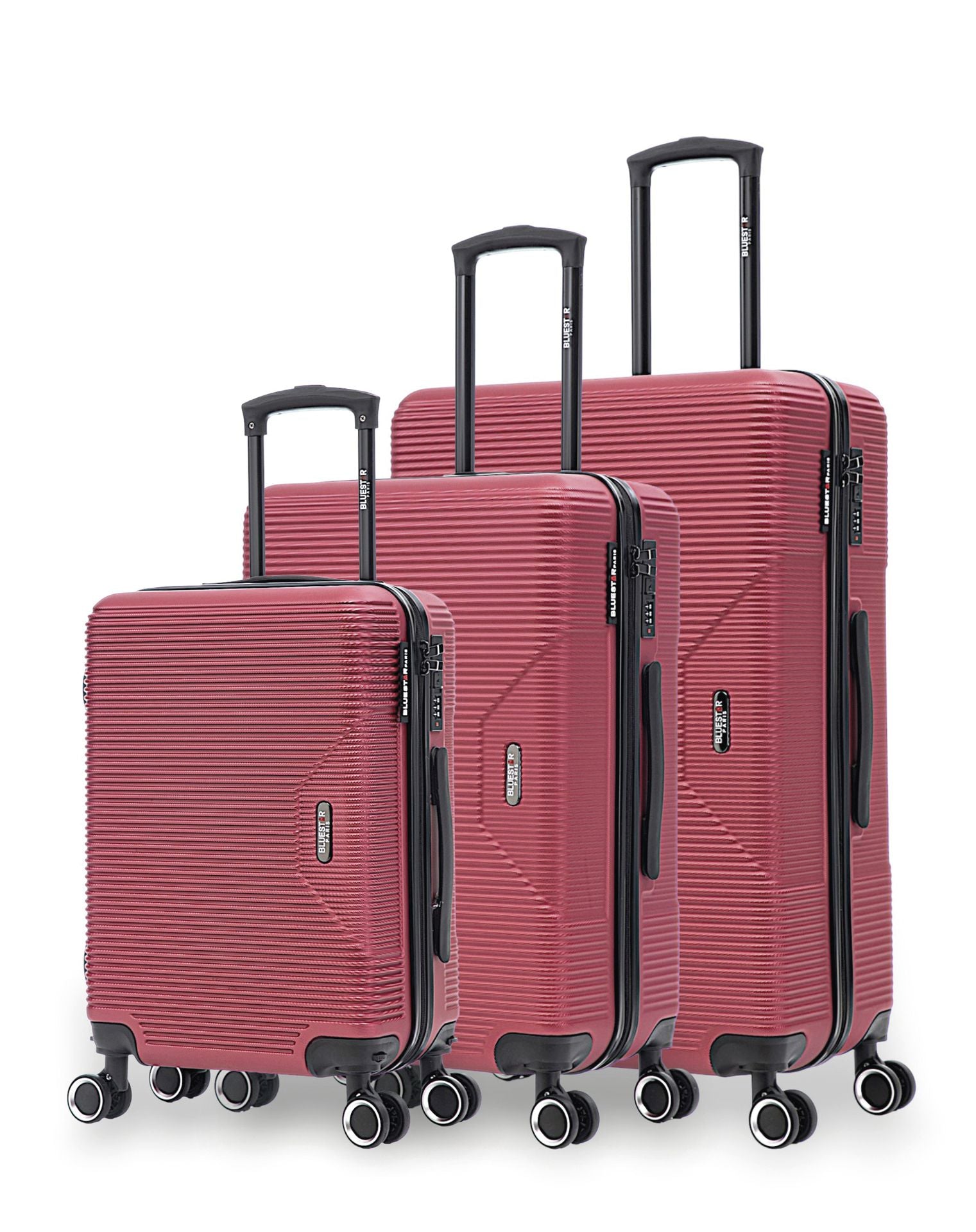 bluestar-wagram-set-3-valises-rigides-noir-cadenas image 3