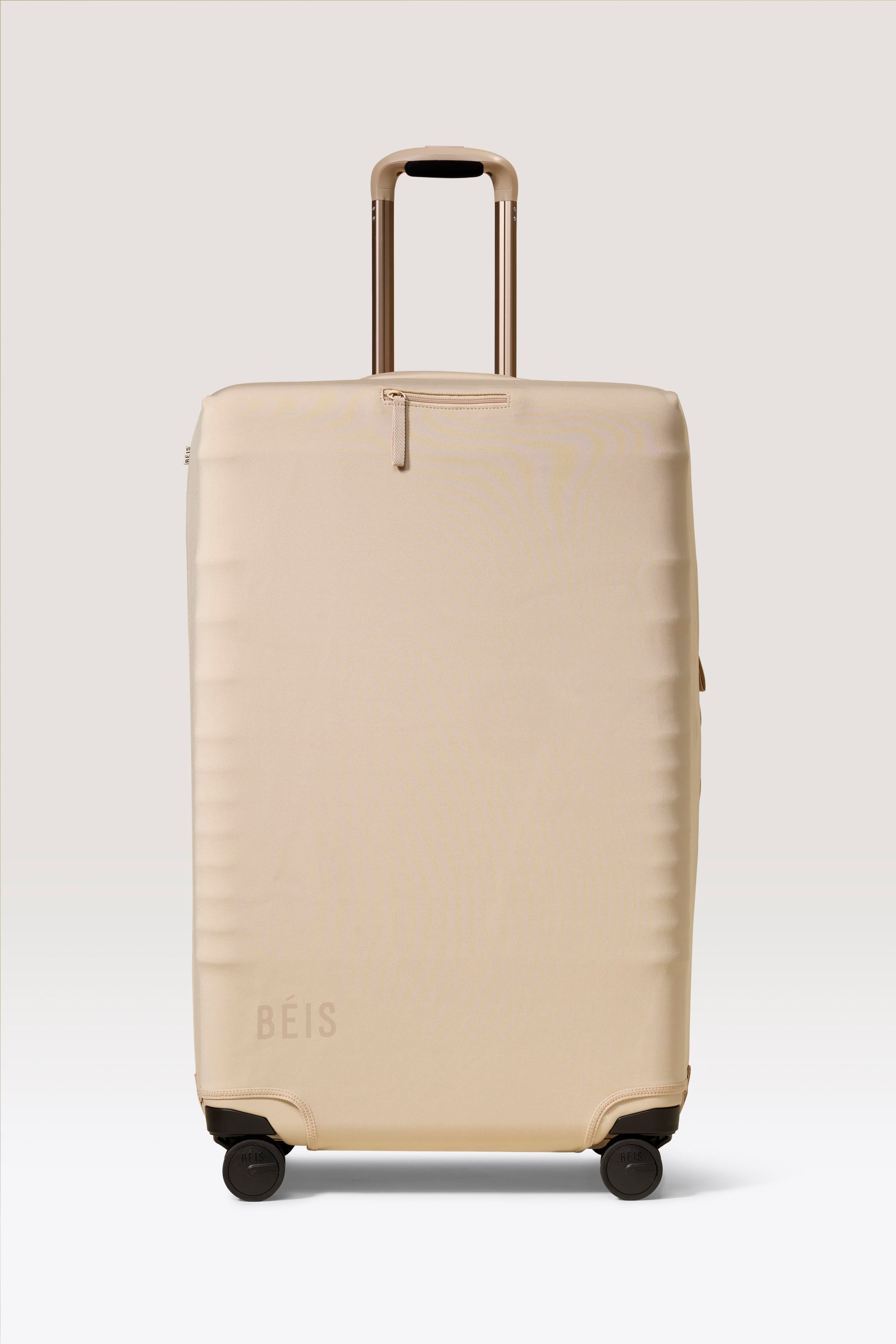 beis-the-large-check-in-luggage-cover-housse-beige image 1