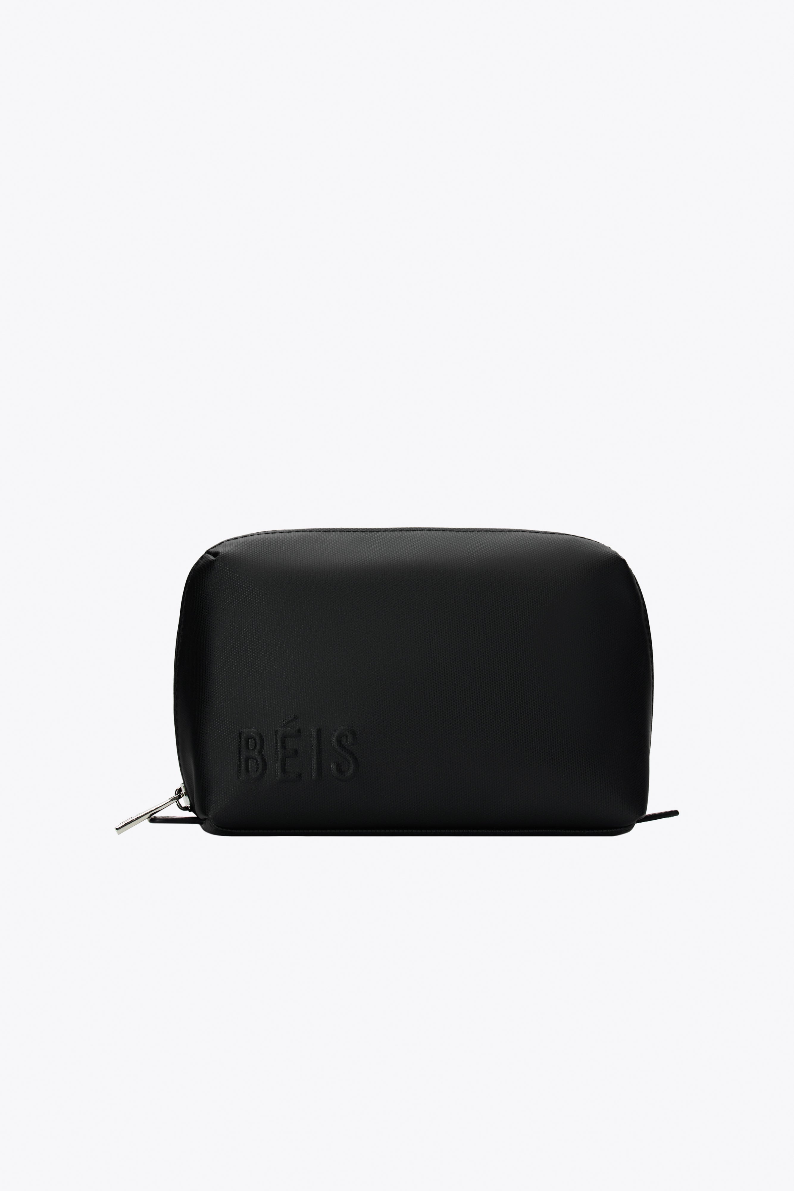 beis-cosmetic-bag-lot-3-trousses-maquillage-noir-lavable image 2