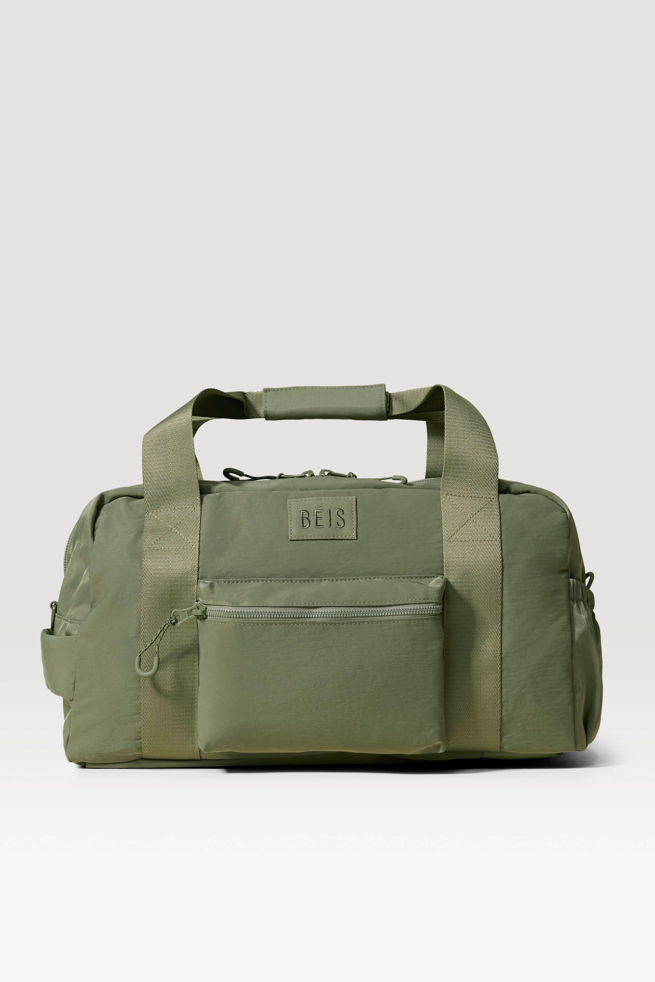 beis-the-sport-duffle-backpack-sac-sport-olive-vert-cabine image 1
