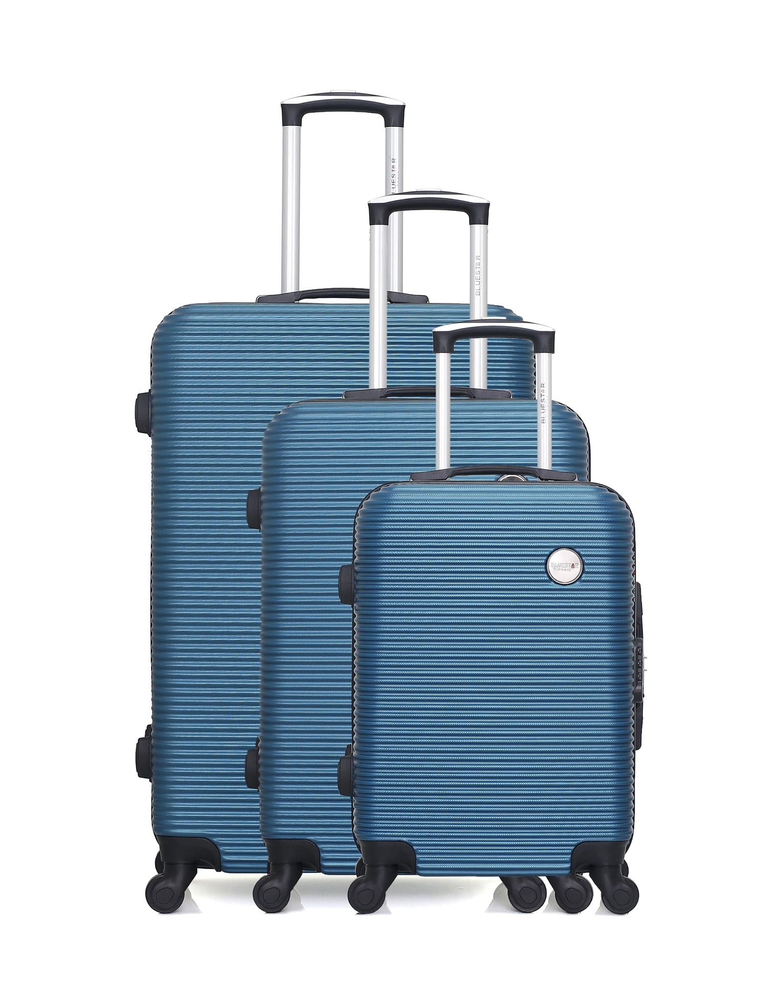 bluestar-paris-london-set-3-valises-rigides-noir-abs image 1