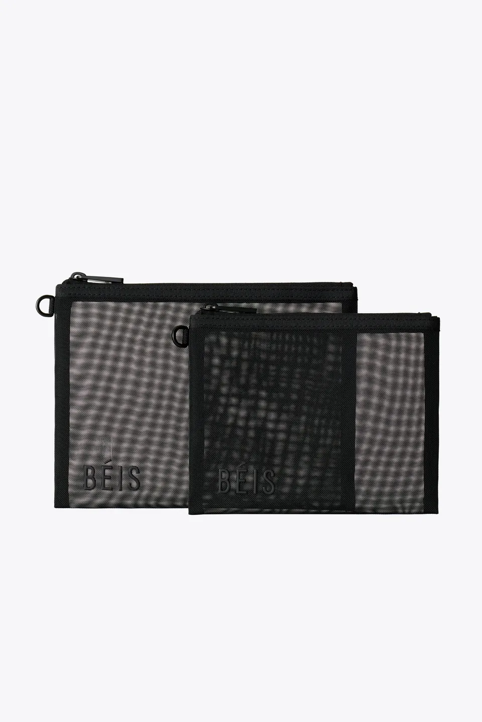 beis-mesh-pouch-duo-trousse-noire-lot-2-filet-zip image 1
