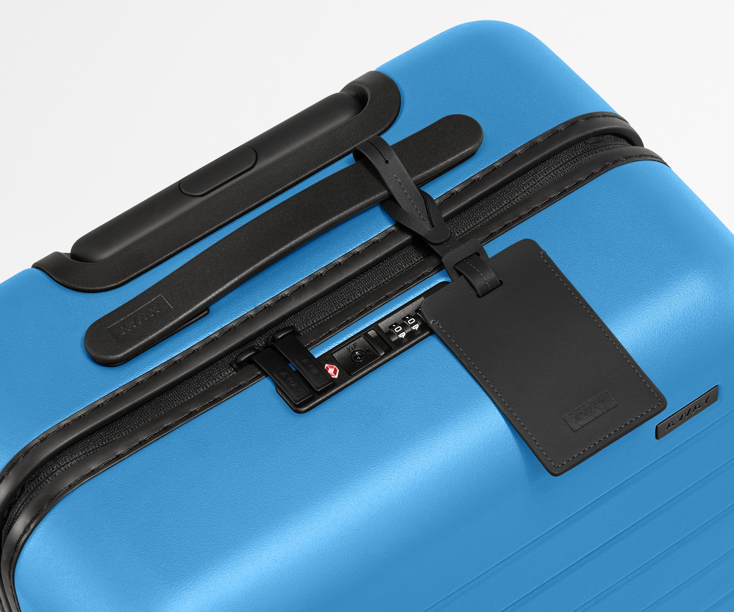 away-carry-on-bigger-valise-cabine-splash-blue-rigide image 6