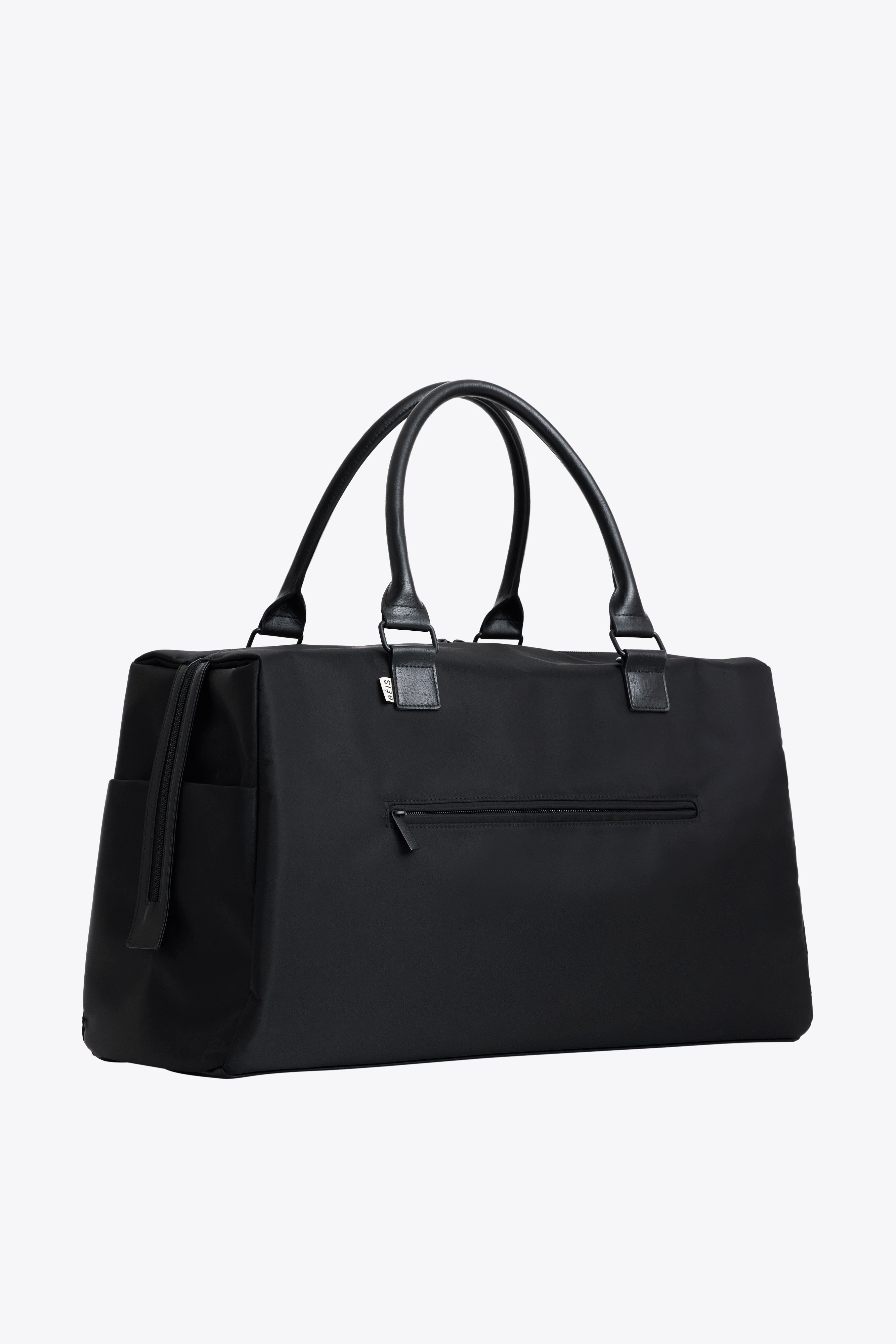 beis-commuter-duffle-sac-voyage-noir-cabine-nylon image 2