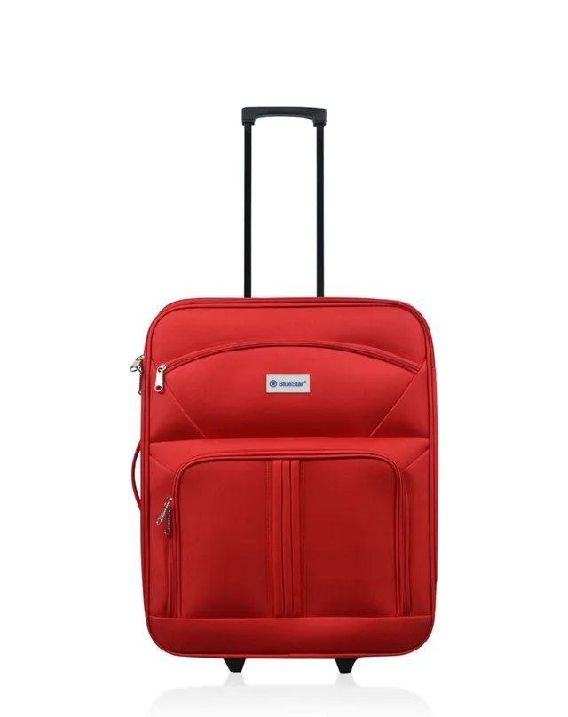 bluestar-tokyo-valise-cabine-souple-rouge-polyester image 1