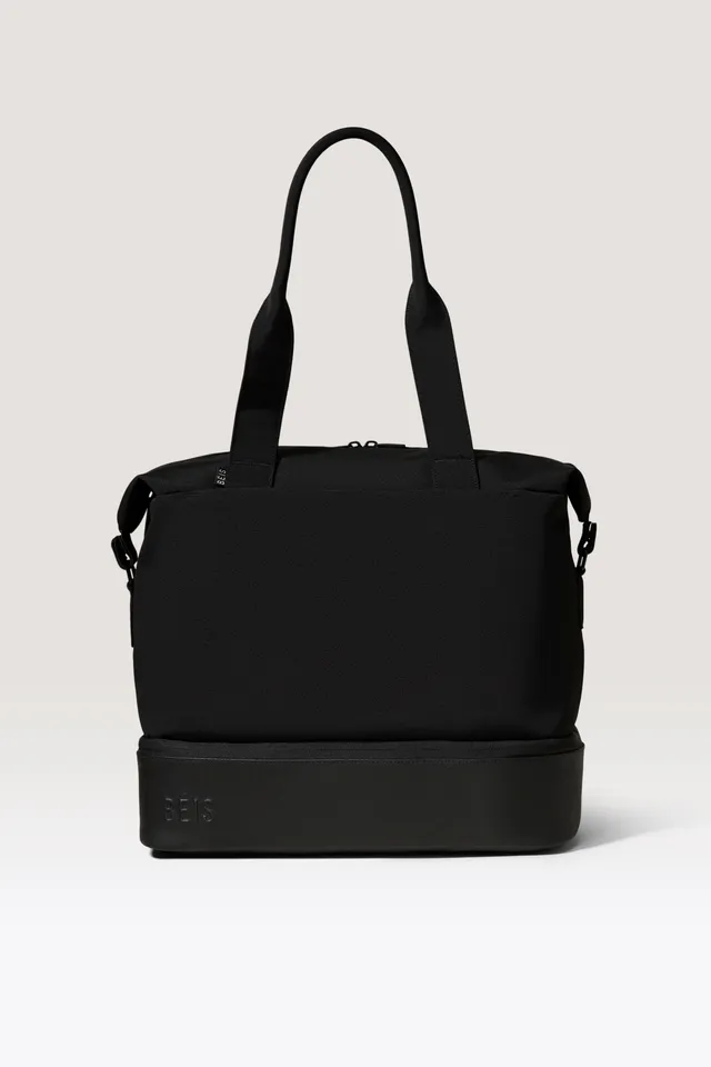 beis-mini-weekender-sac-voyage-noir-personnalisable image 1
