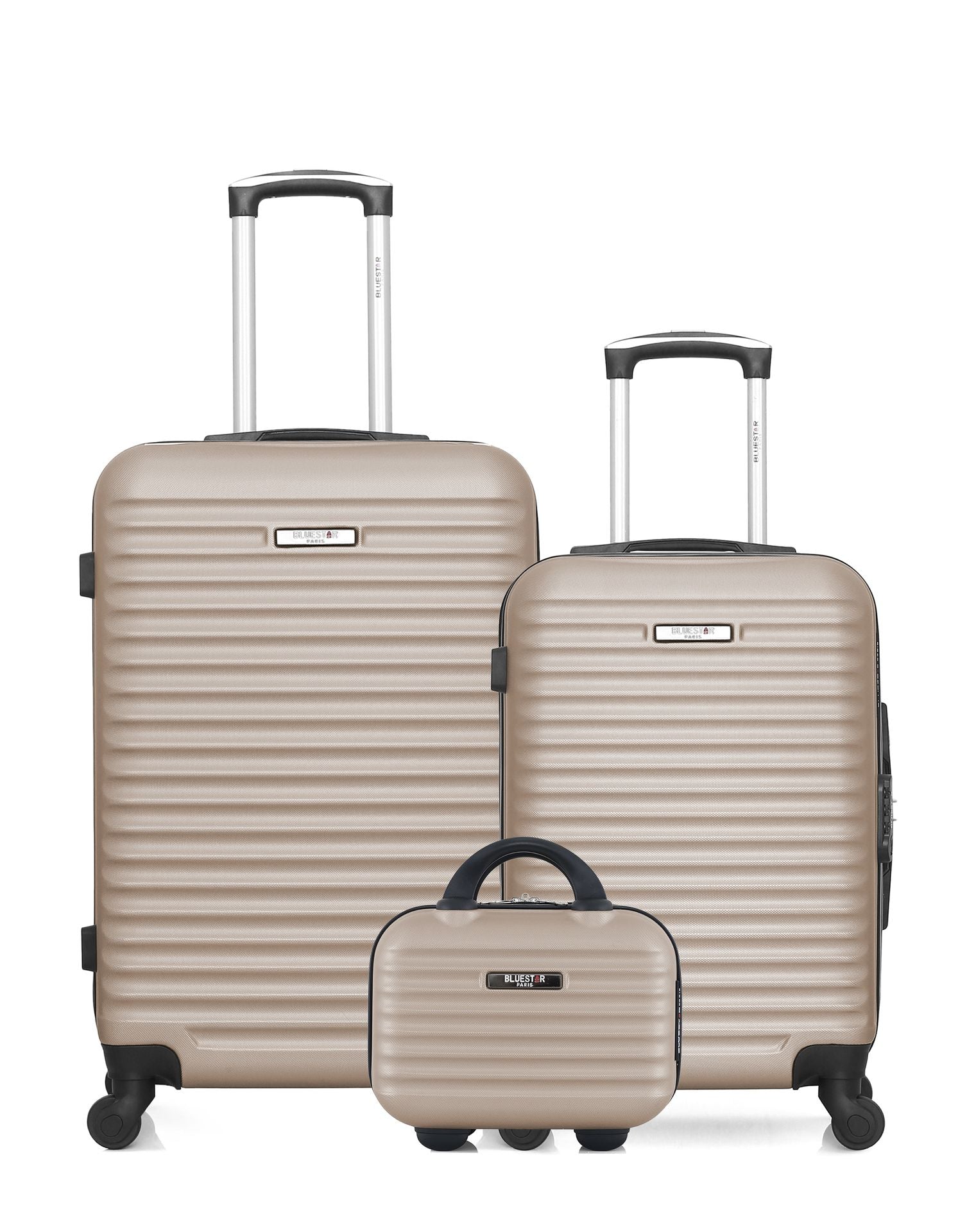 bluestar-brazilia-set-3-valises-rigides-gris-fonc-cabine-vanity image 3