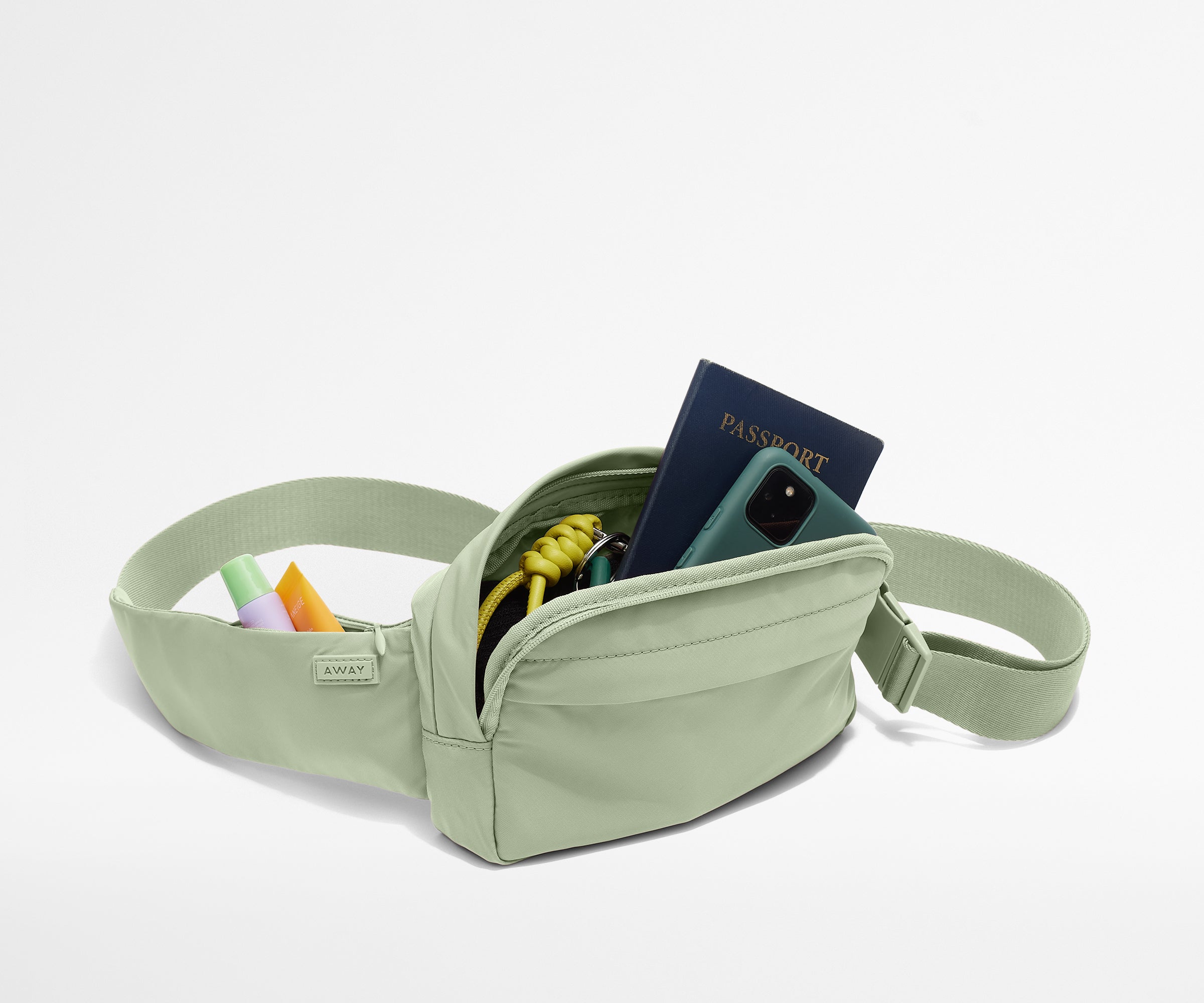 away-featherlight-sling-bag-sac-bandouli-re-sage-green-l-ger image 4