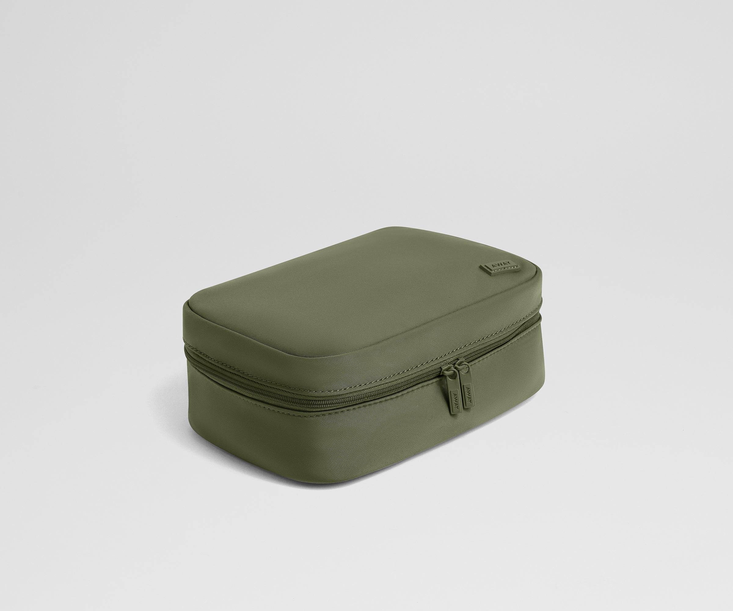 away-small-trousse-de-toilette-vert-olive image 1