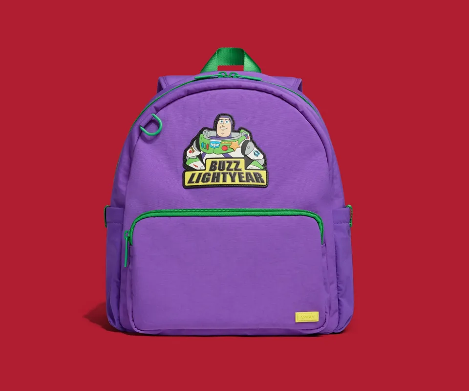 away-kids-backpack-sac-enfant-buzz-lightyear-purple image 1