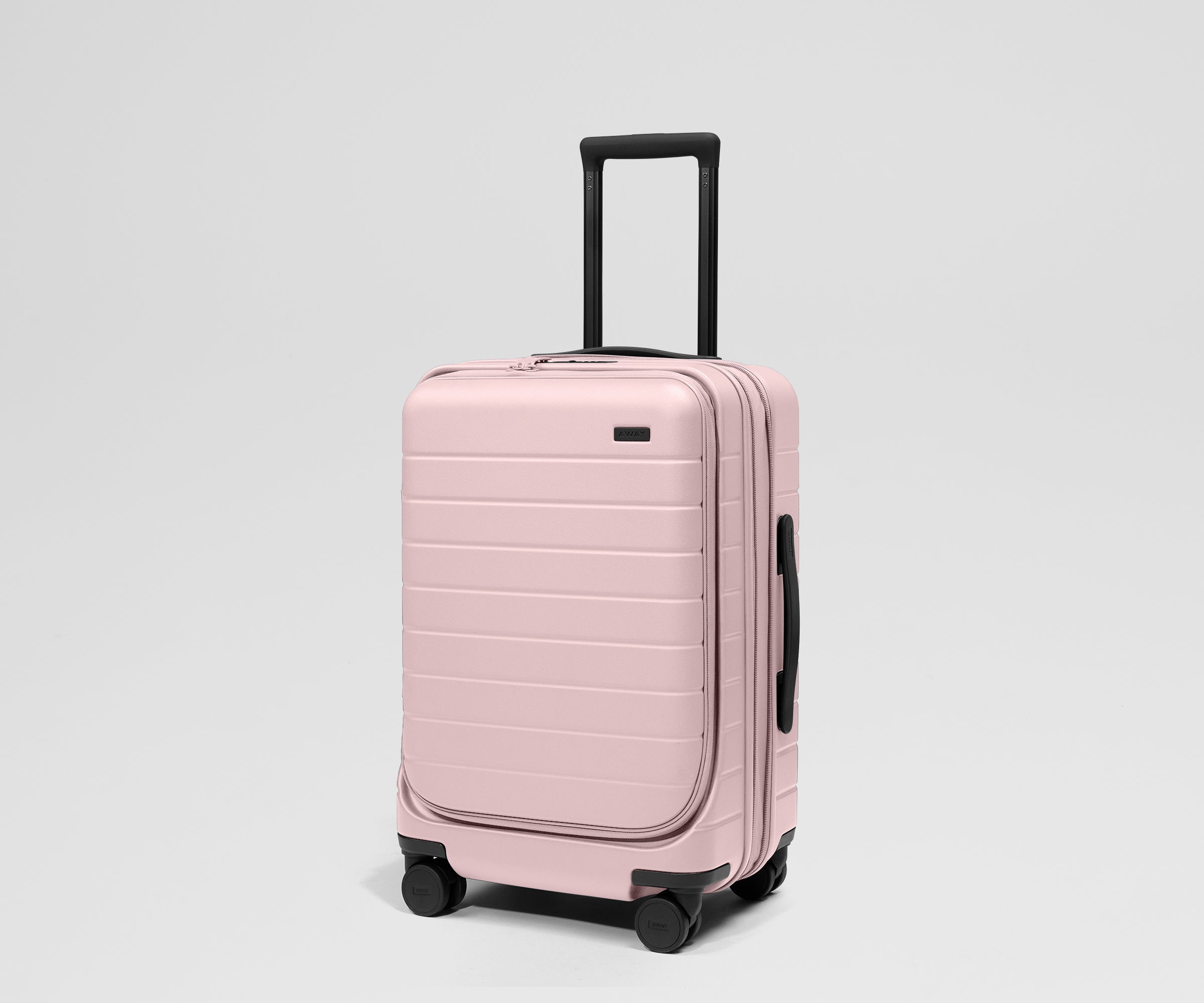 away-topside-carry-on-valise-cabine-blush-pink-extensible image 1
