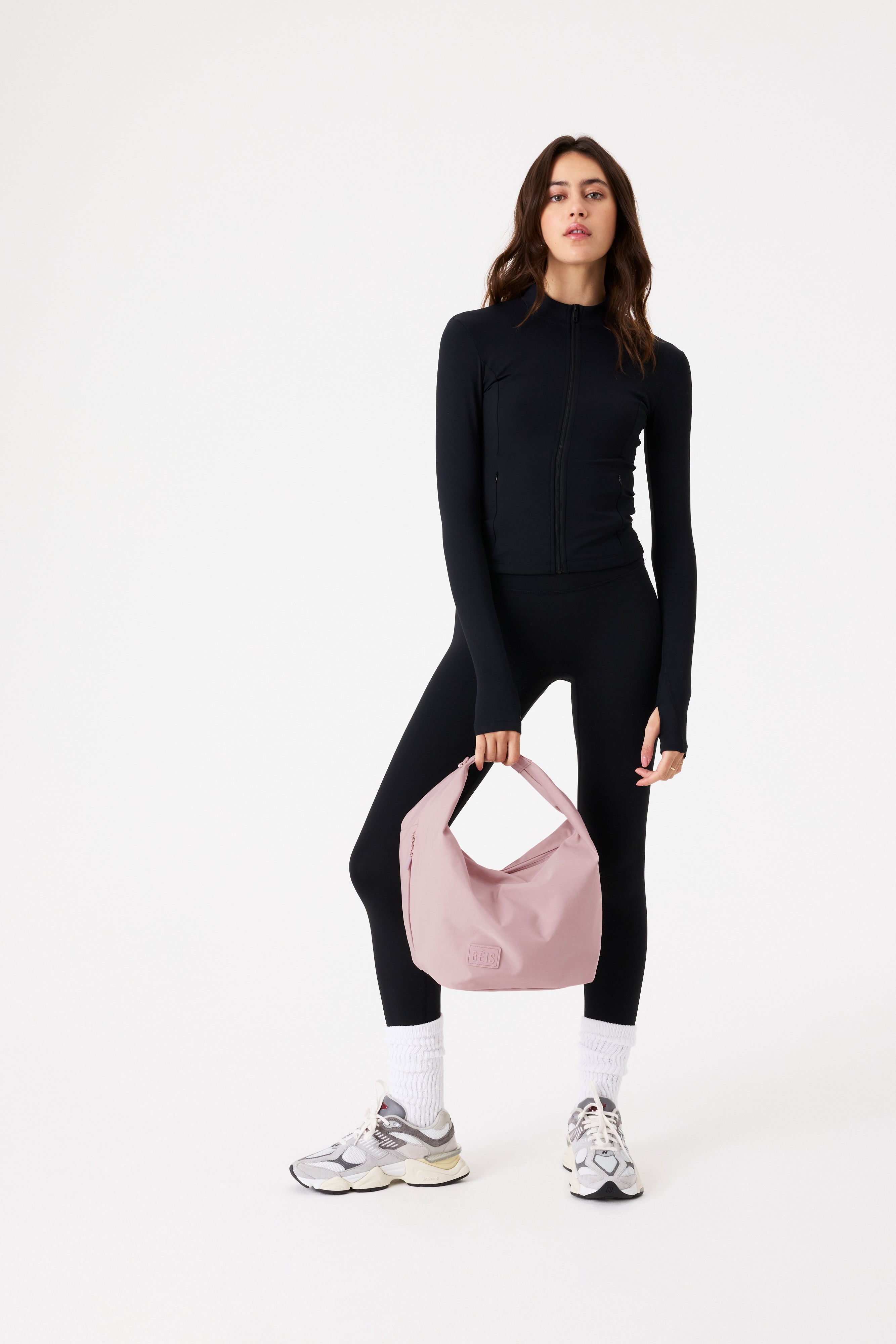 beis-crescent-catchall-sac-bandouli-re-atlas-pink-coton-lavable image 5