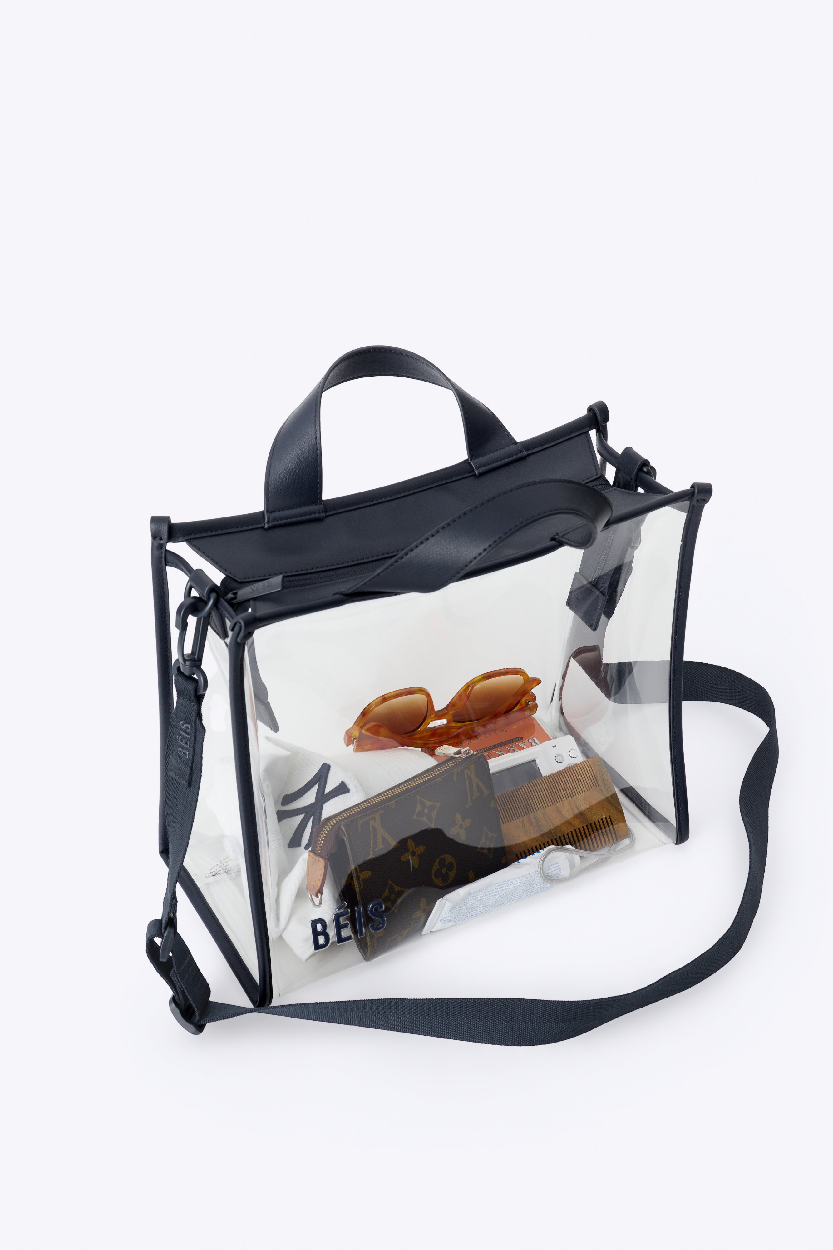 beis-stadium-tote-sac-transparent-marine image 5