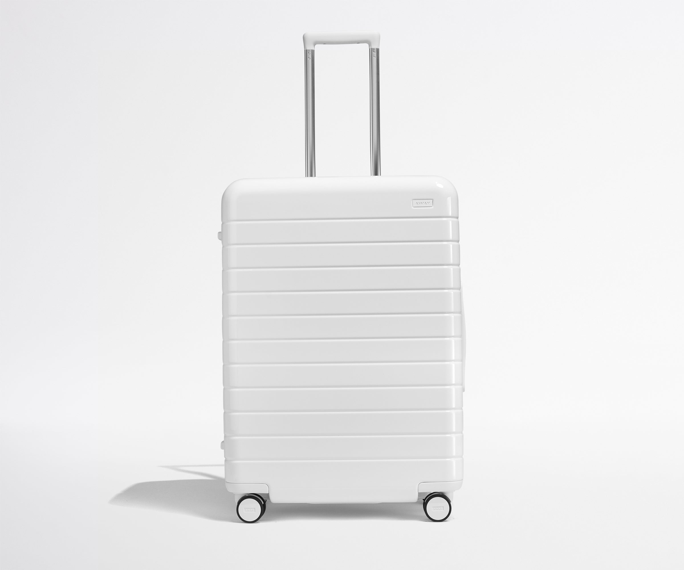 away-the-medium-valise-soute-blanc-perle-coque-rigide image 1