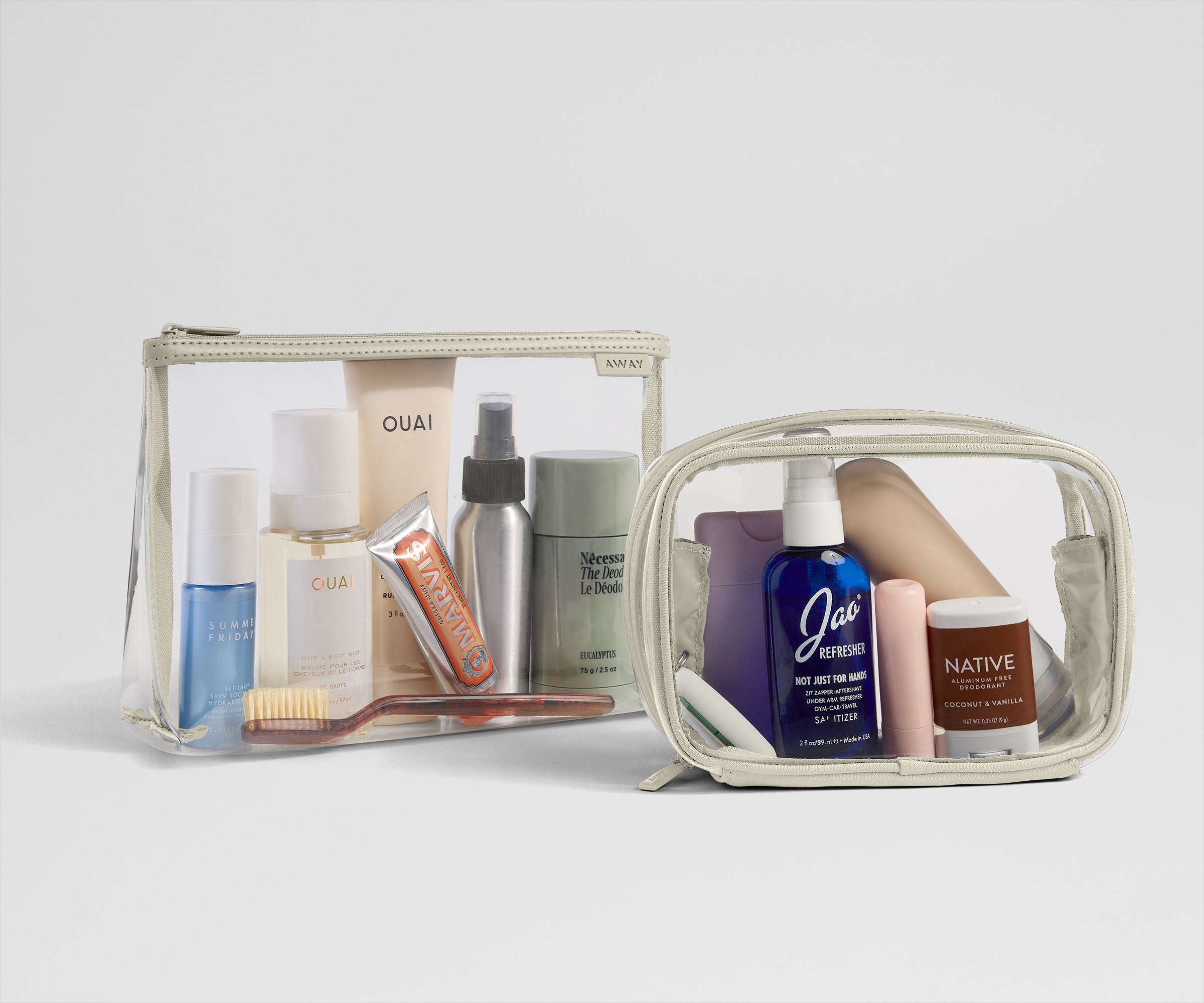 away-clear-pouch-set-trousse-transparente-salt-white-lot-2 image 3