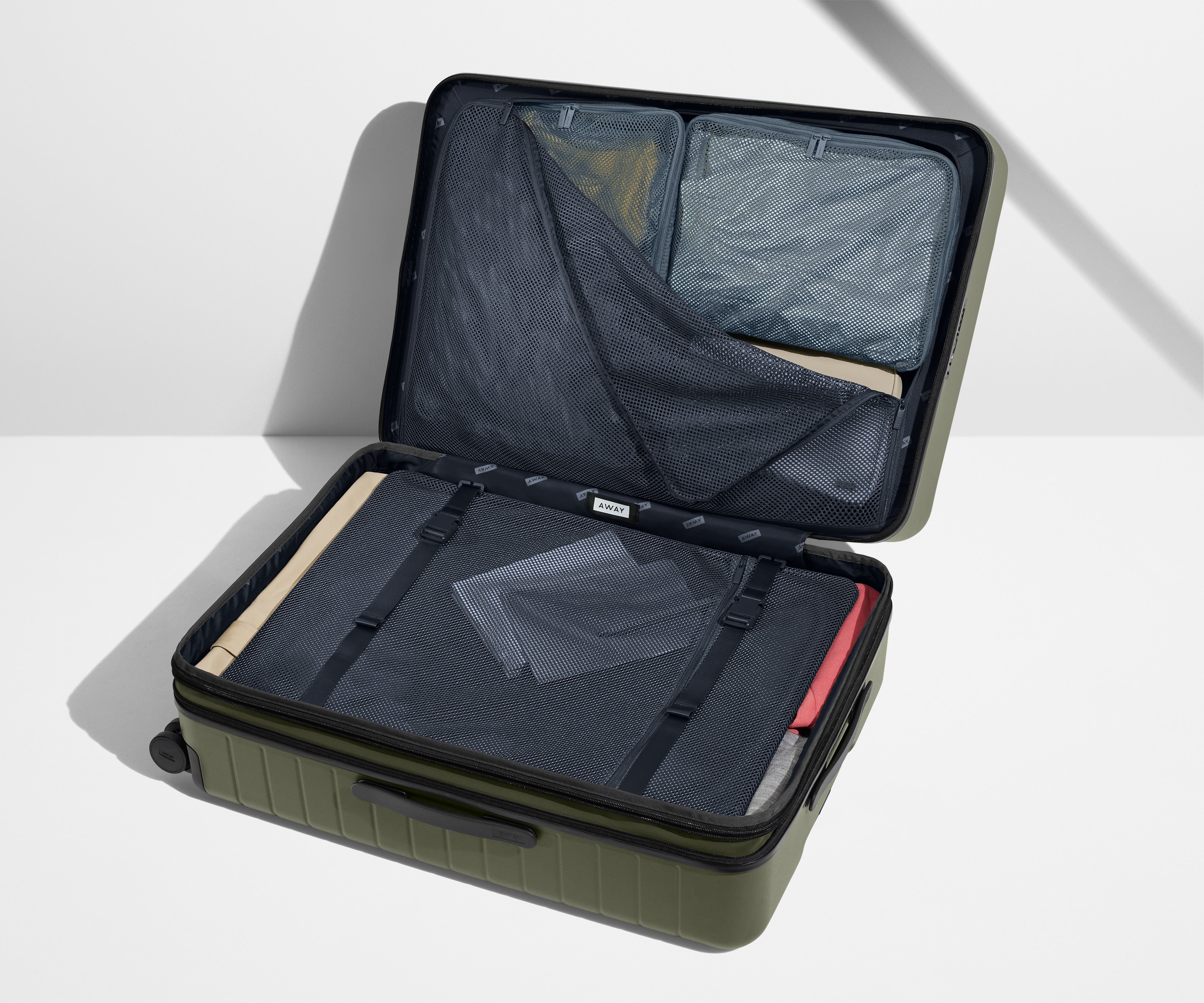 away-large-flex-valise-soute-extensible-olive-green image 6