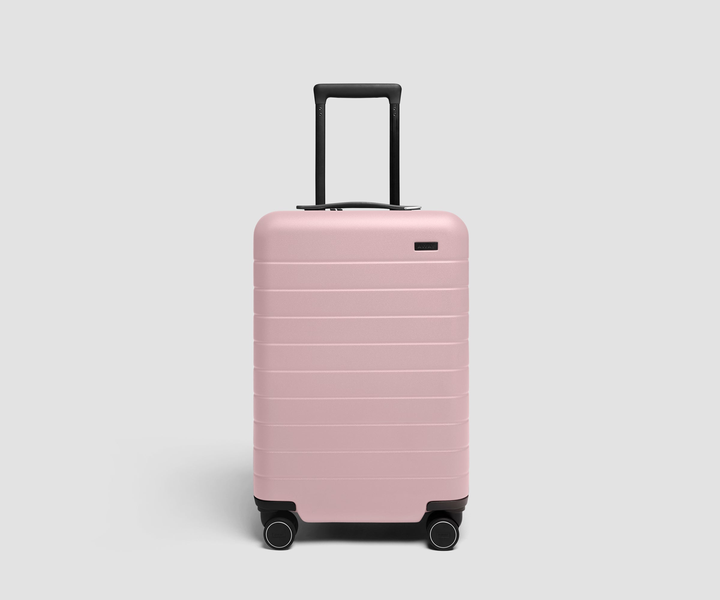 away-carry-on-flex-3-valise-cabine-rose-blush-extensible image 2