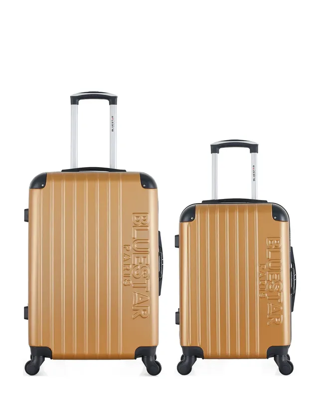 bluestar-paris-bucarest-lot-2-valises-noires-64l-cabine image 1