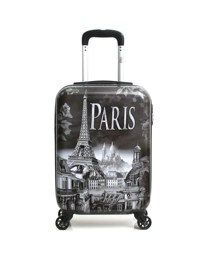 bluestar-rooftop-valise-cabine-rigide-noir-55x35x21-abs image 1