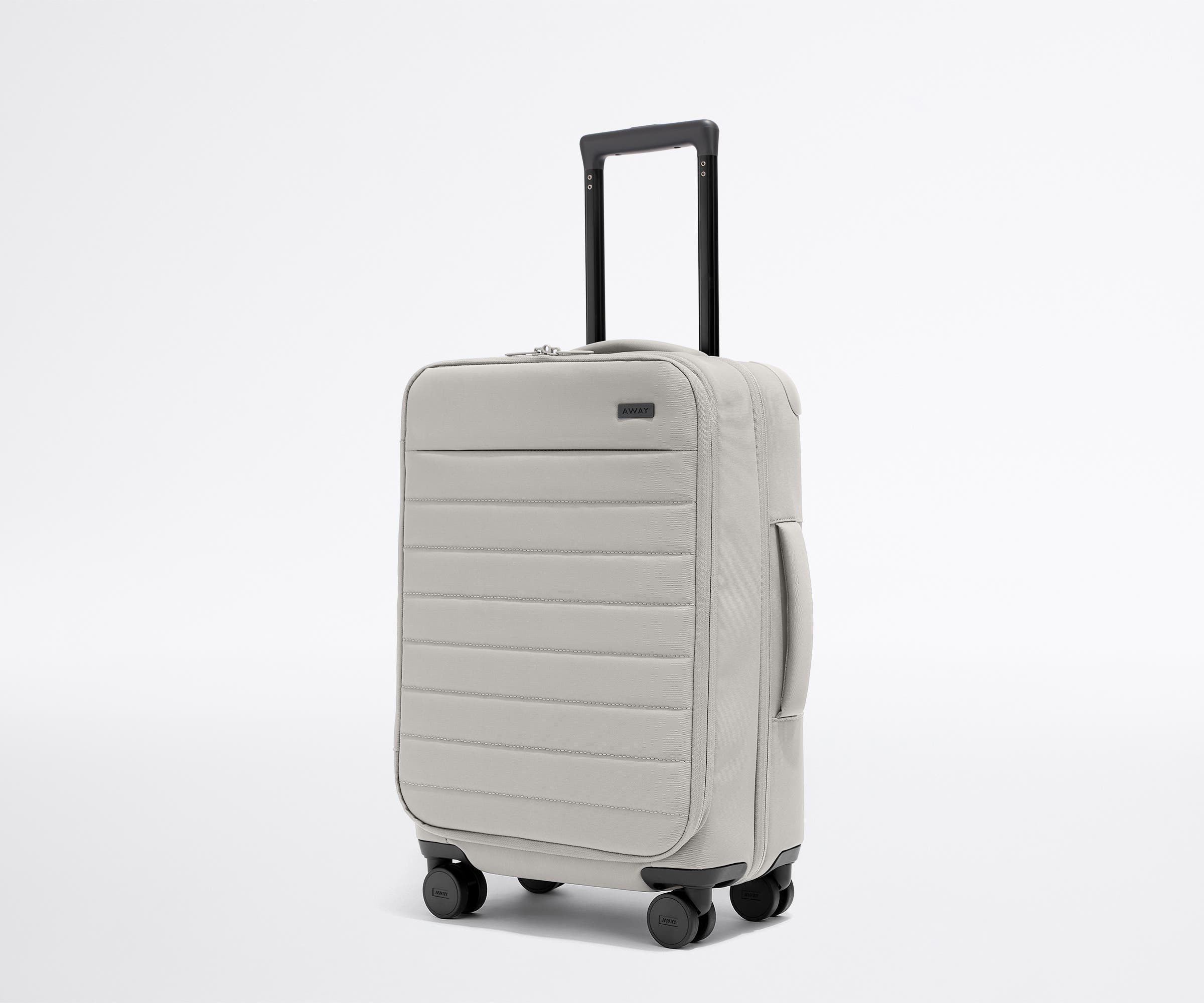 away-softside-carry-on-valise-cabine-souple-gris-cloud-gray image 2