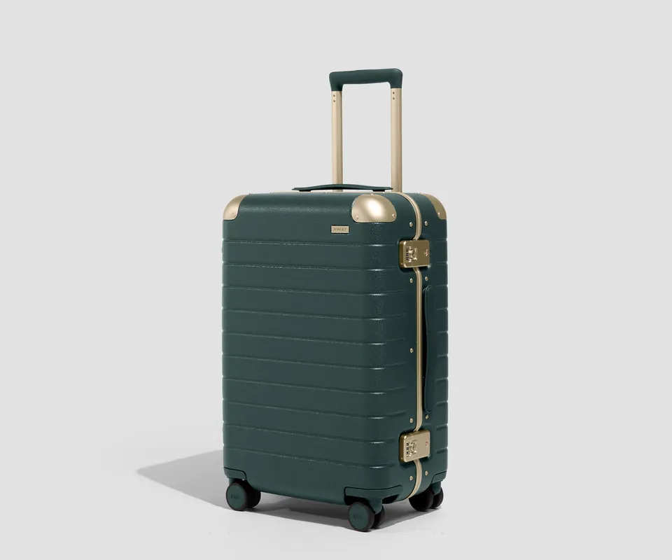 away-carry-on-aluminum-edge-bigger-valise-alu-verte image 1
