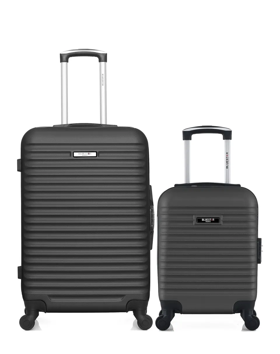 bluestar-brazilia-lot-2-valises-weekend-cabine-xxs-noir image 1