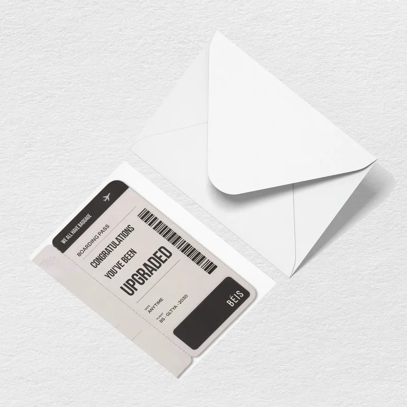 beis-gifts-cards-greeting-card-carte-anniversaire-plane-ticket image 1