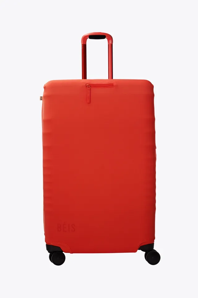 beis-accessories-housse-valise-soute-large-check-in-flame-orange image 1