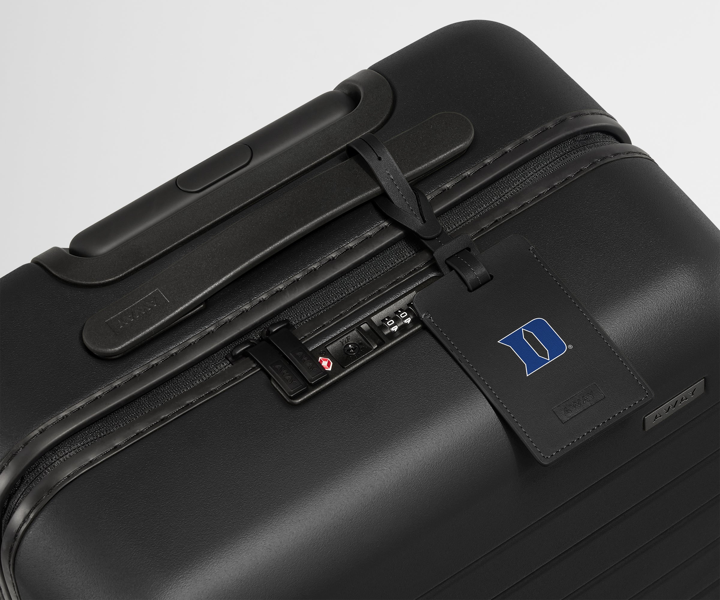 away-collegiate-tiquette-bagage-duke-cuir image 2