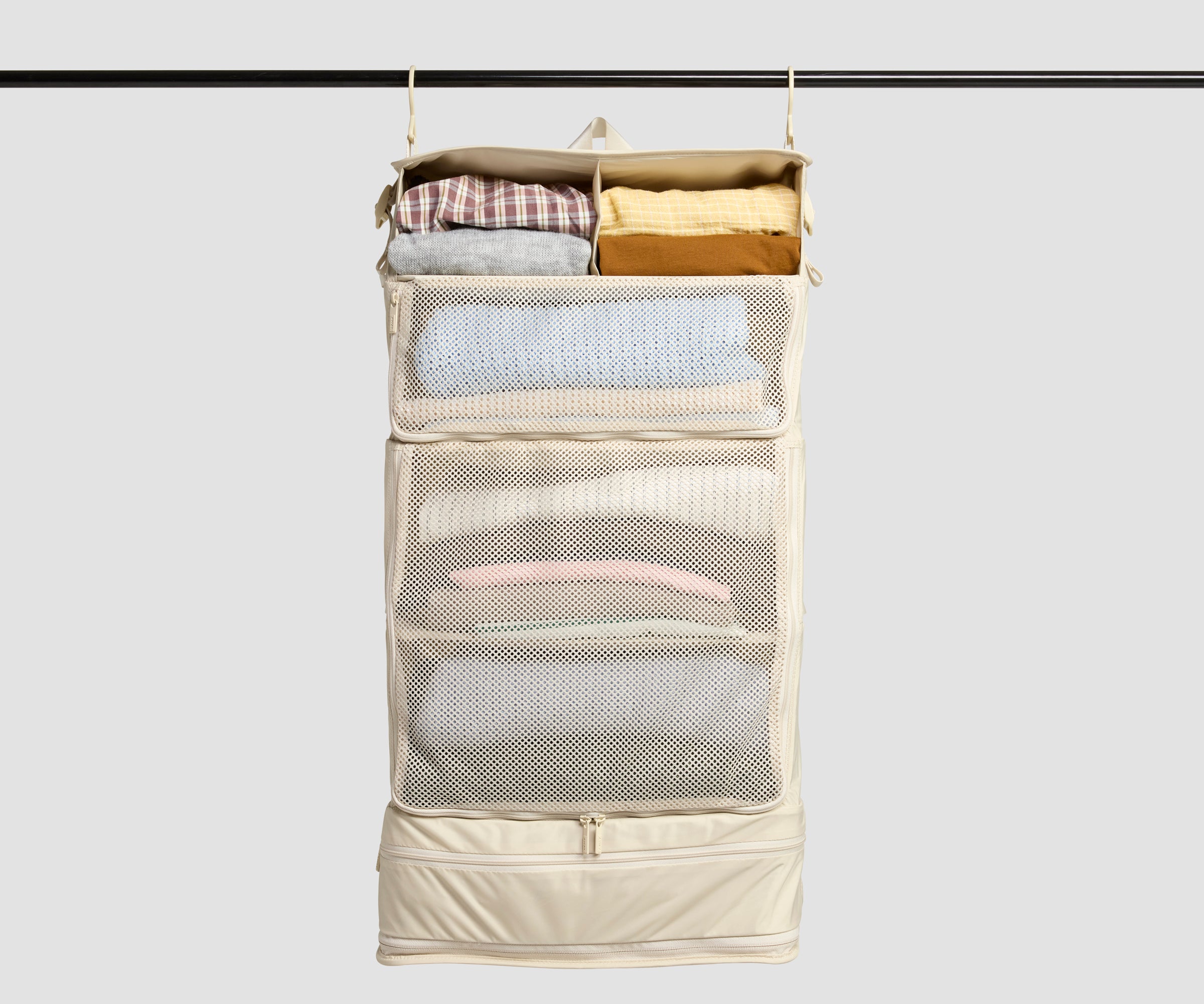 away-packing-organizers-compression-packaway-closet-rangement-blanc image 1