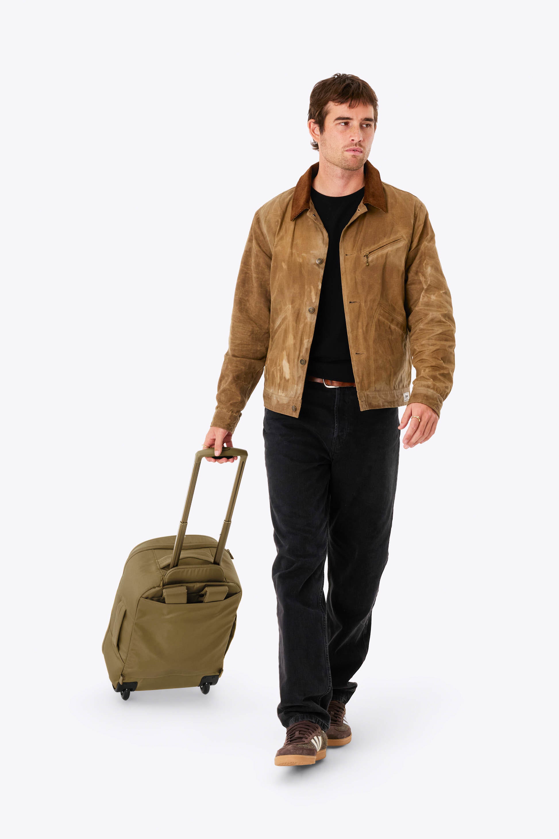 beis-pro-rolling-sac-dos-roulettes-kaki-17-pouces image 4