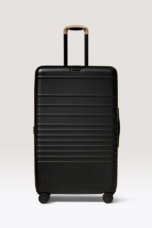 beis-check-in-roller-valise-soute-noire-personnalisable image 1