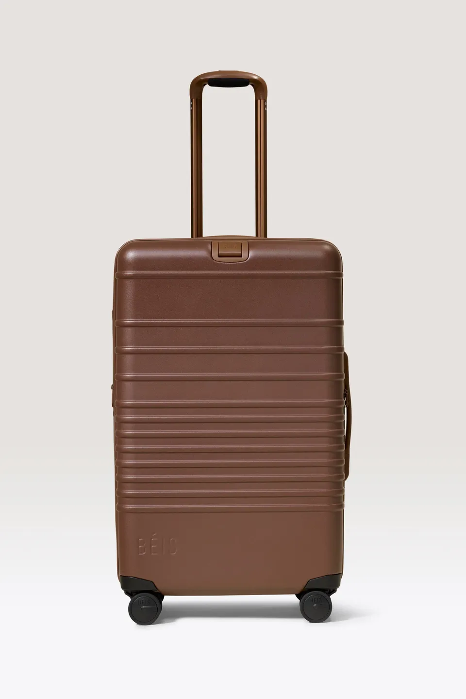 beis-the-medium-check-in-roller-valise-maple-rigide image 1
