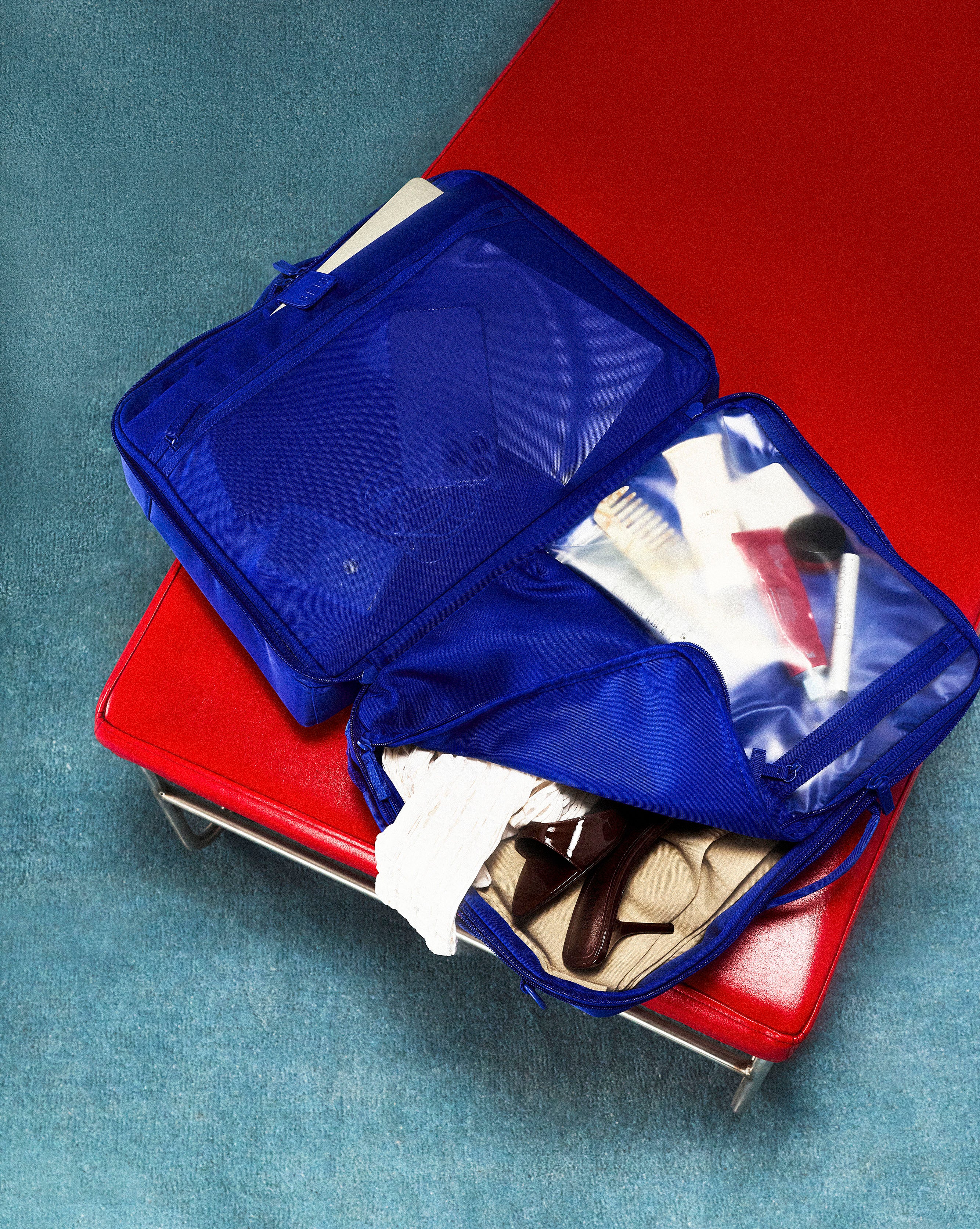 beis-ultimate-travel-duffle-sac-de-voyage-bleu-cobalt image 2