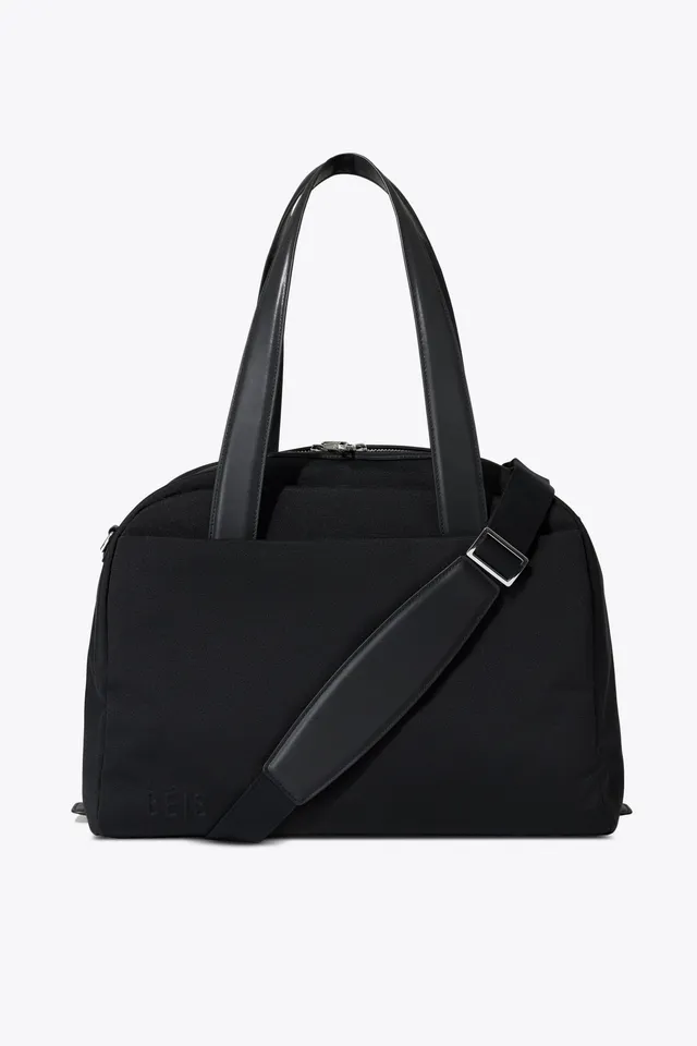 beis-duffle-the-duffle-sac-de-voyage-noir-classique image 1
