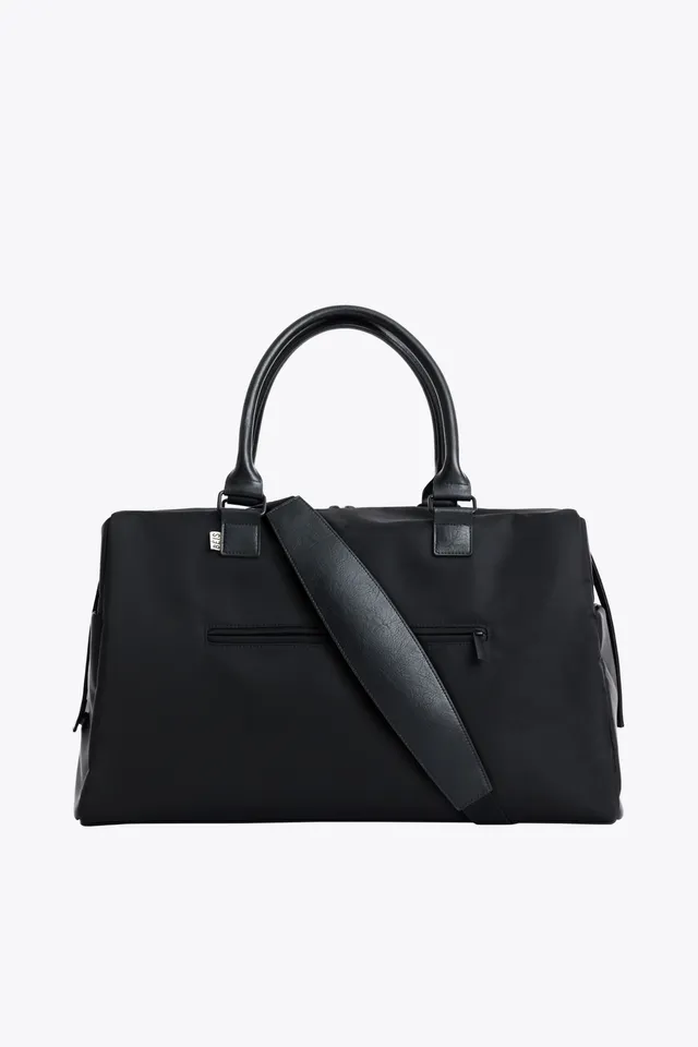 beis-commuter-duffle-sac-voyage-noir-cabine-nylon image 1