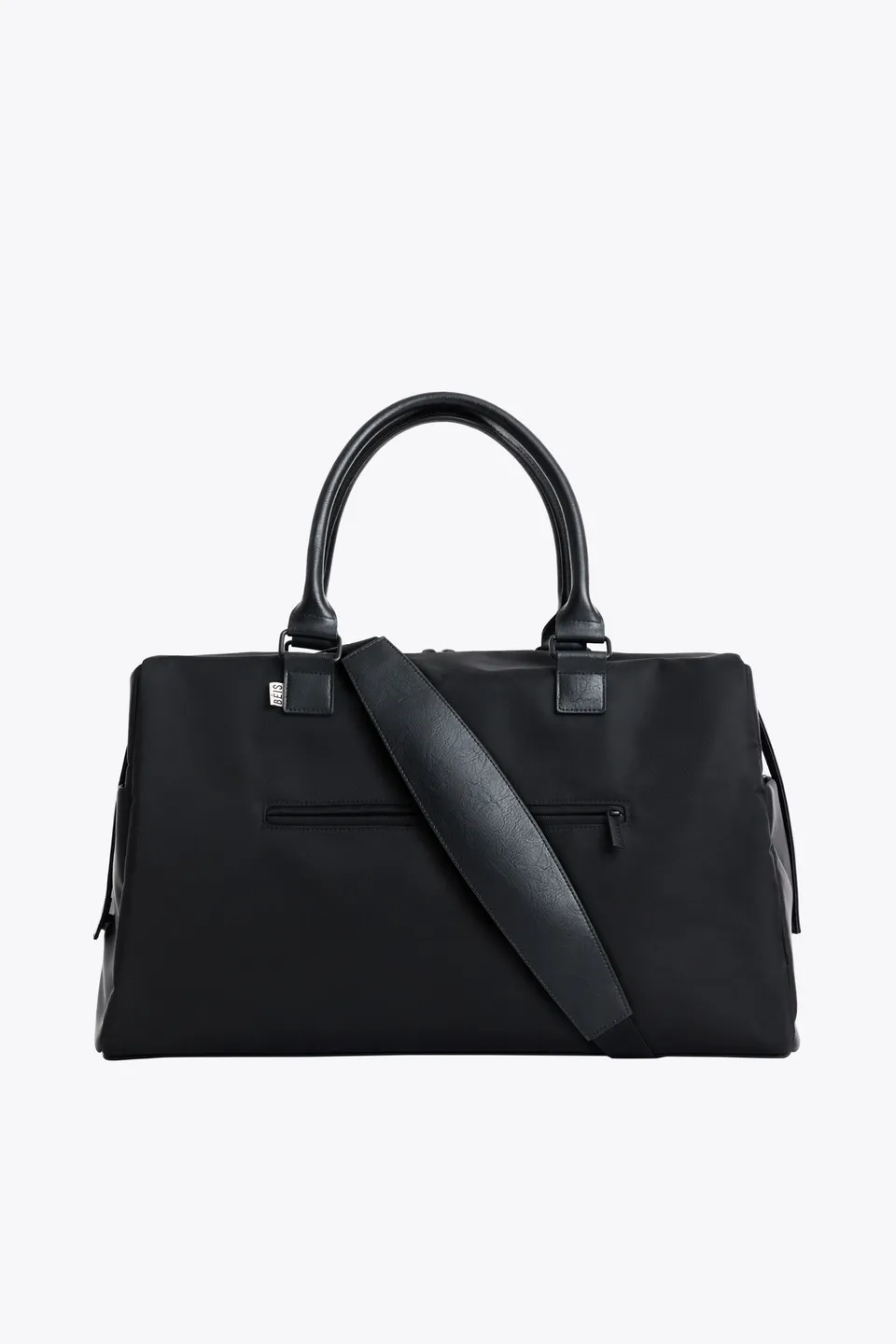 beis-commuter-duffle-sac-voyage-noir-cabine-nylon image 1
