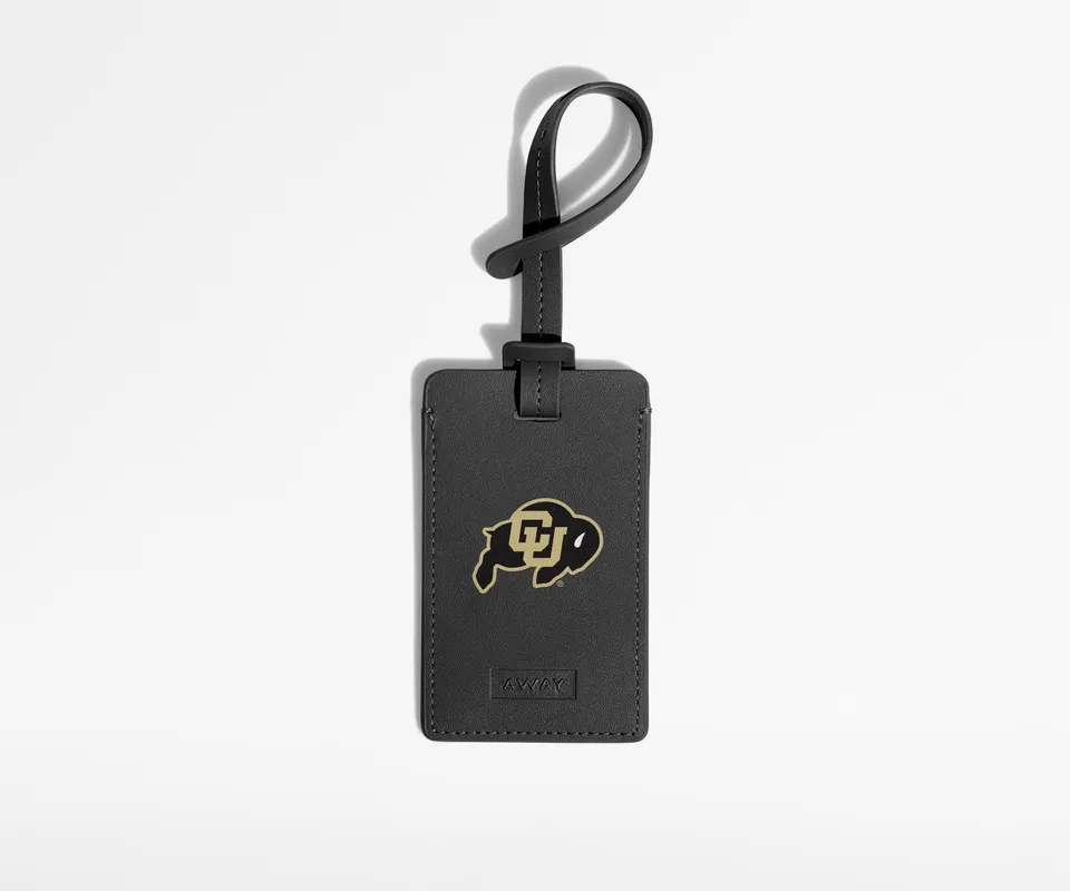 away-collegiate-tiquette-bagage-cuir-university-of-colorado image 1