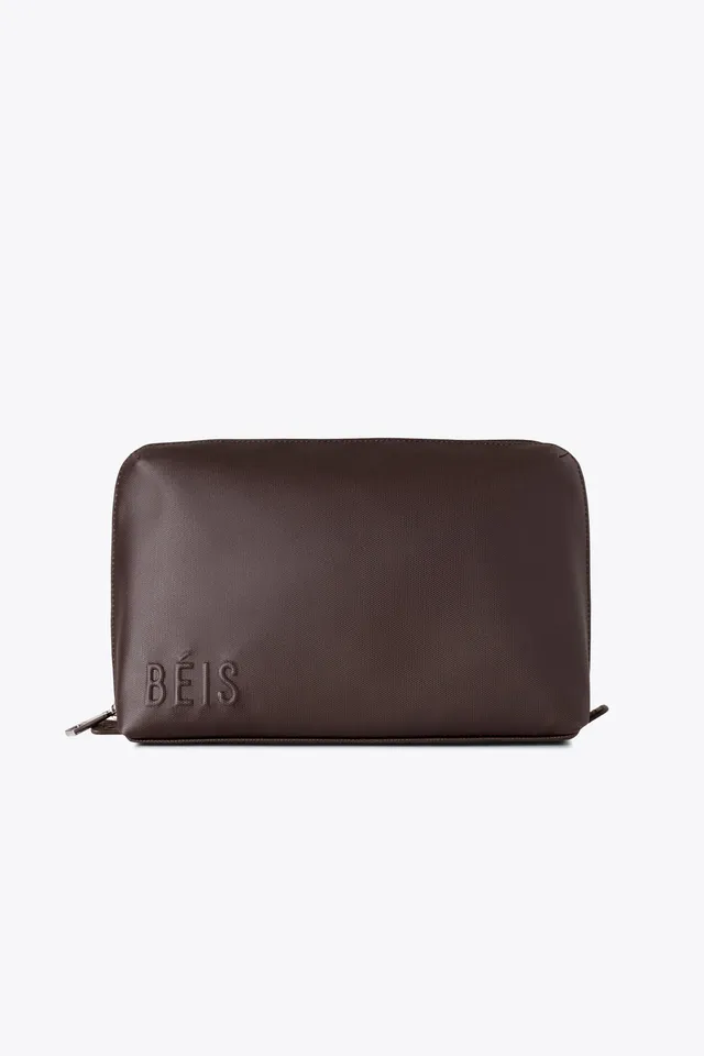 beis-medium-cosmetic-pouch-trousse-maquillage-espresso image 1