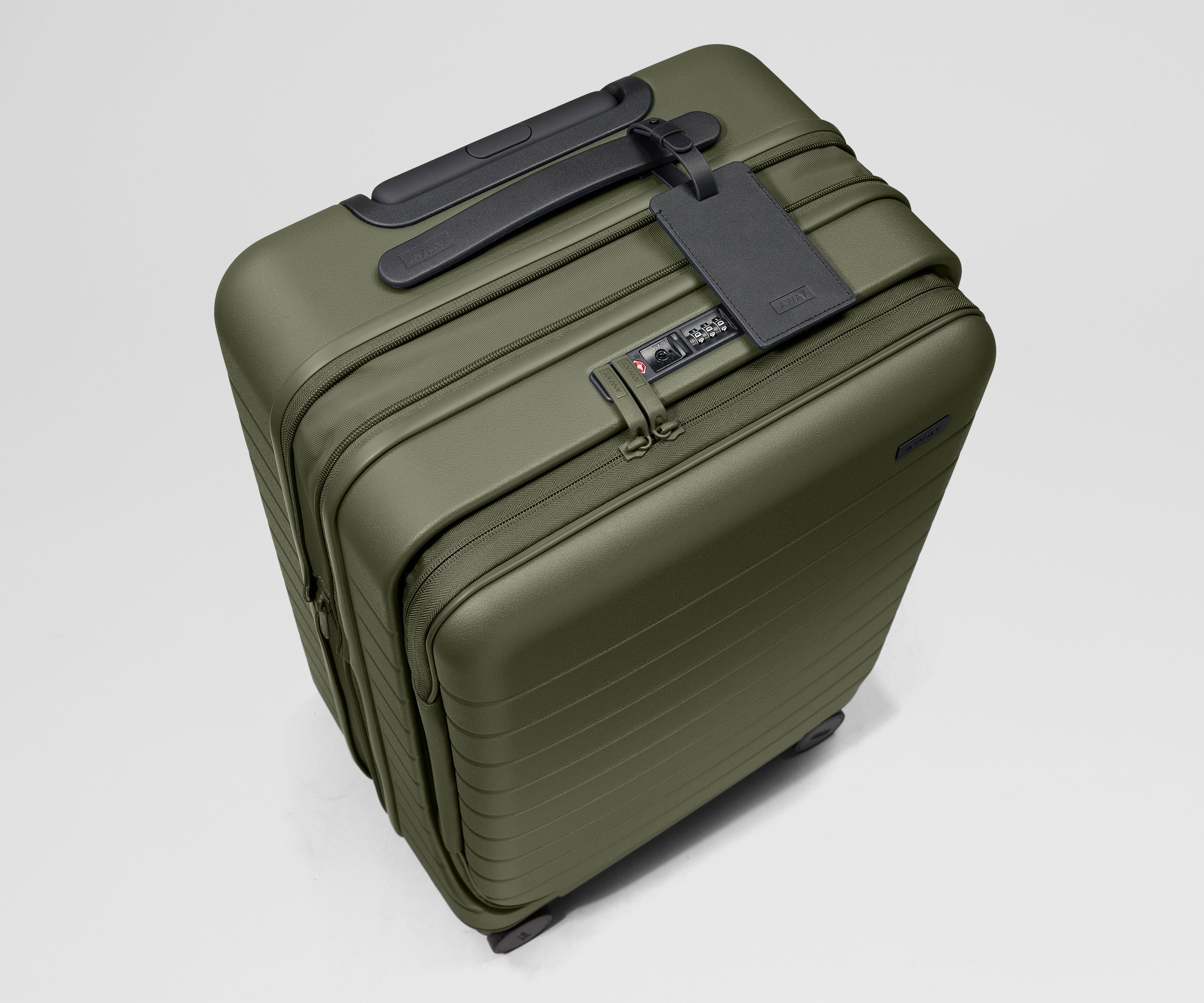 away-topside-carry-on-bagage-cabine-vert-olive image 7