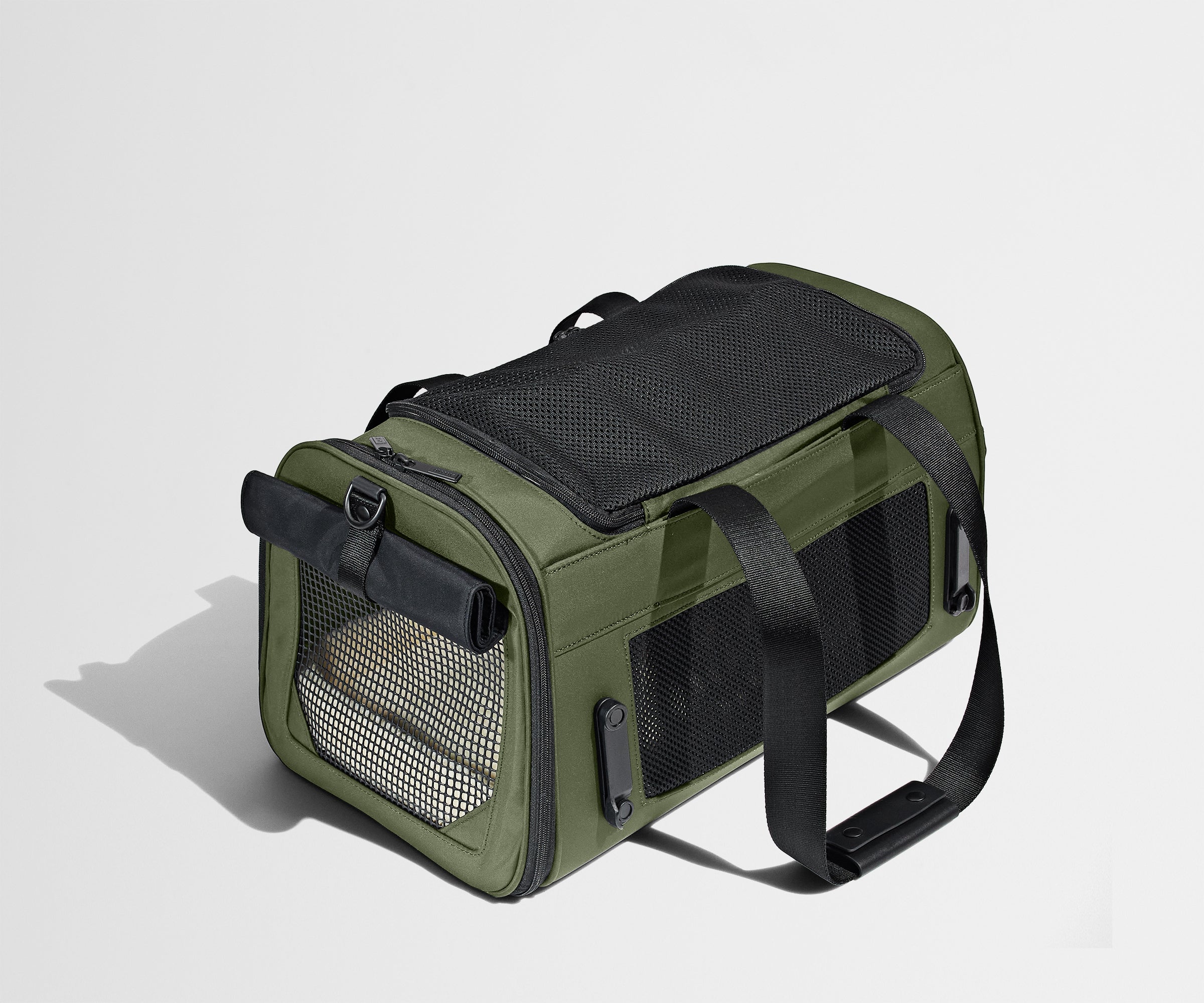 away-pet-carrier-sac-transport-animal-olive-green image 2