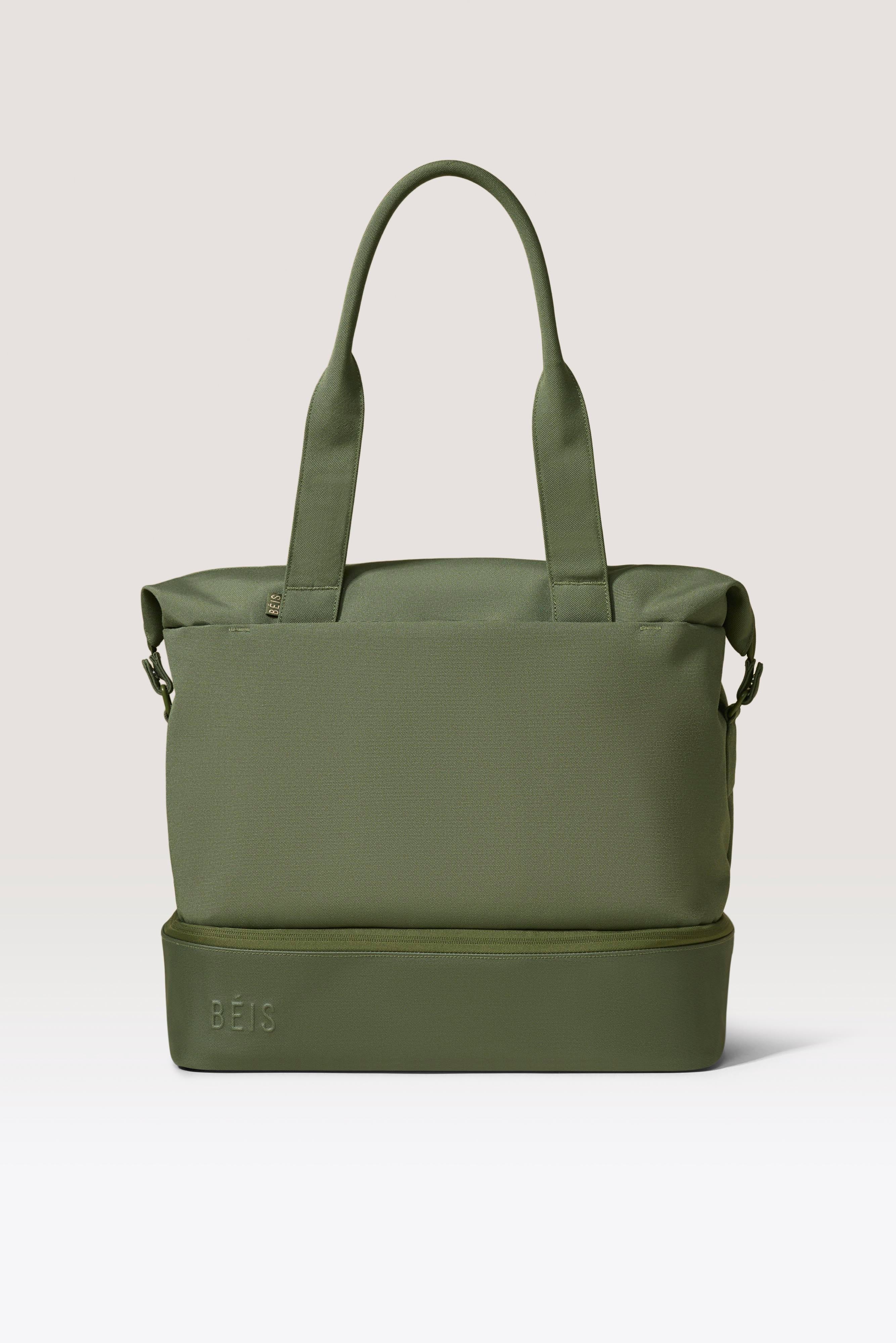 beis-mini-weekender-sac-week-end-olive-housse-ordinateur image 1