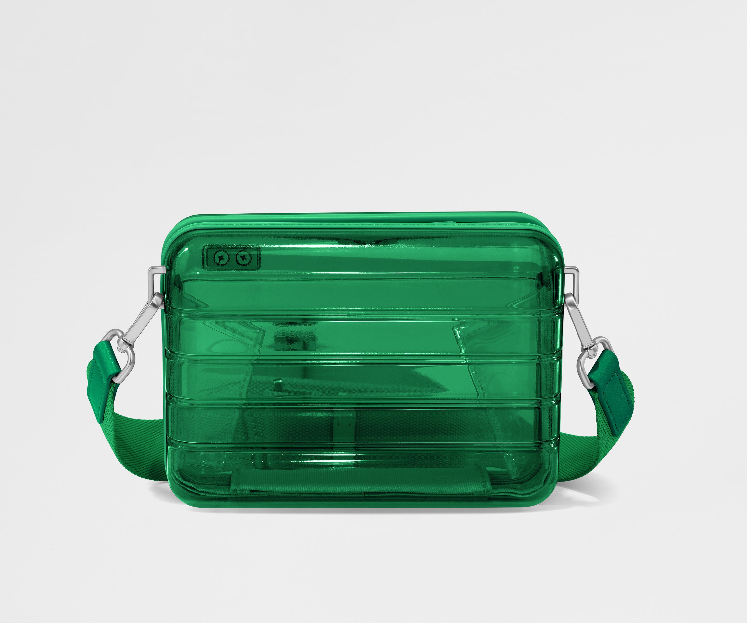 away-the-mini-crossbody-sac-bandouli-re-vert-translucide image 4