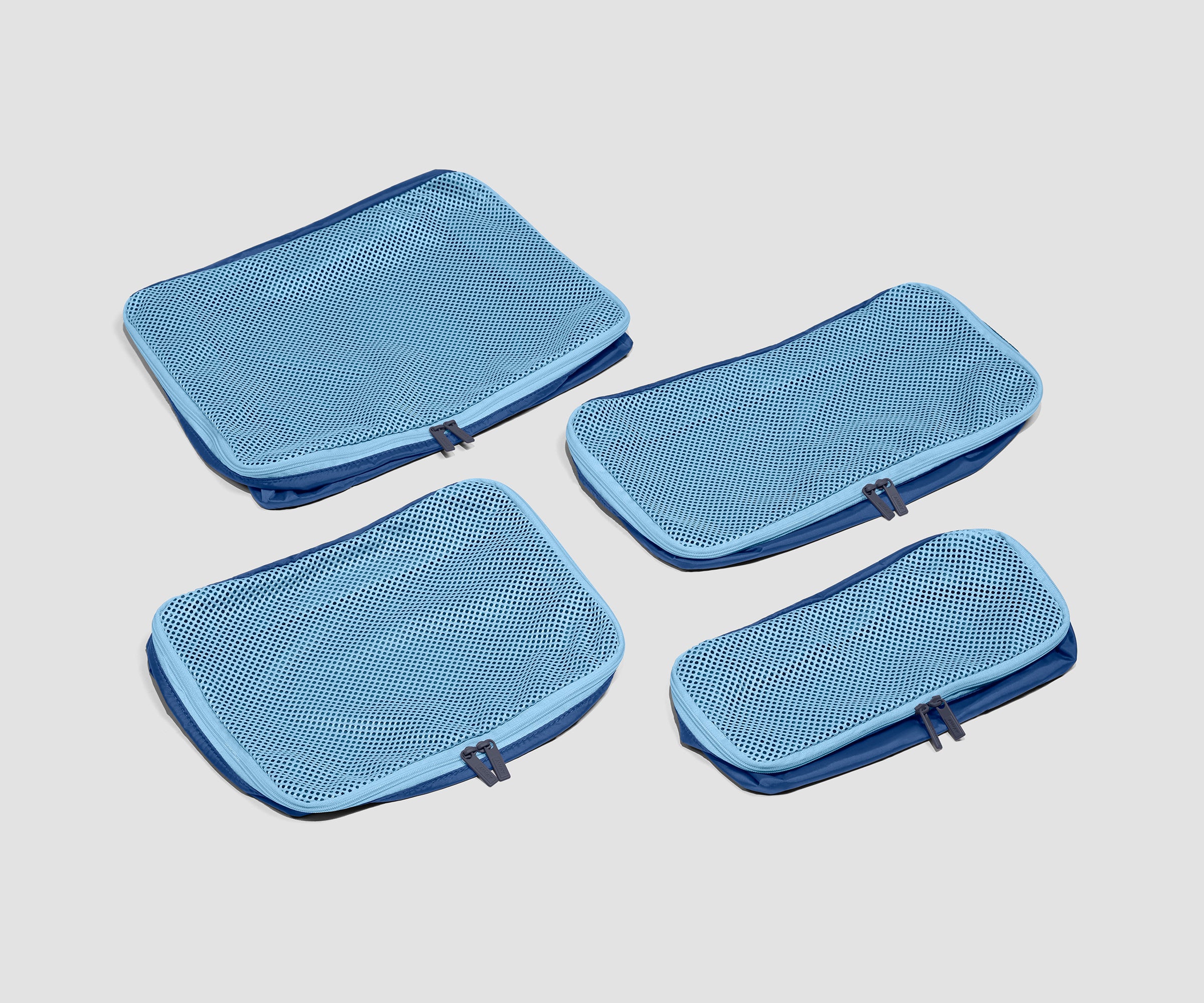 away-insider-packing-cubes-organisateur-valise-tidal-blue-4-pcs image 2