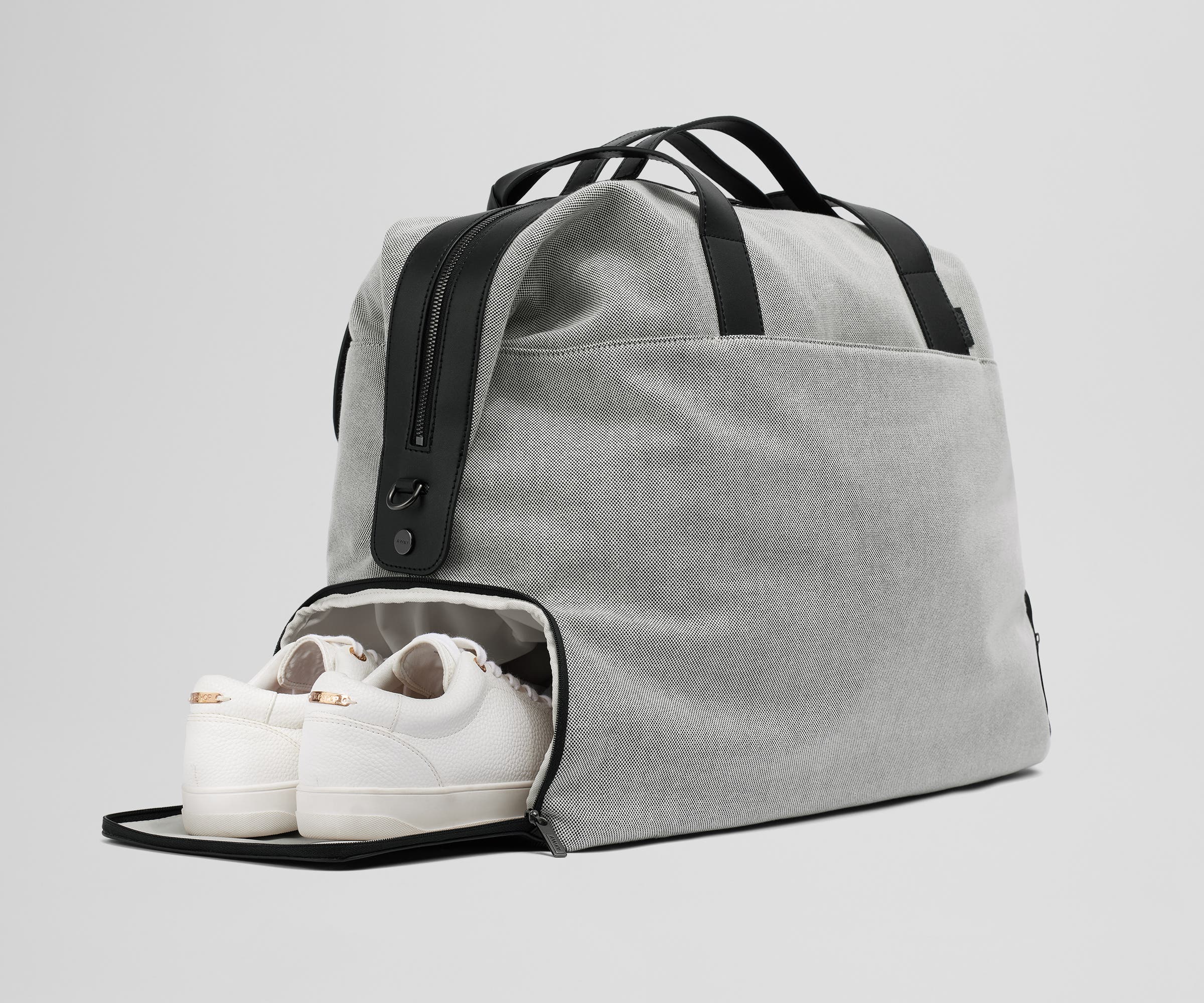 away-transit-canvas-weekender-sac-voyage-noir-toile image 4