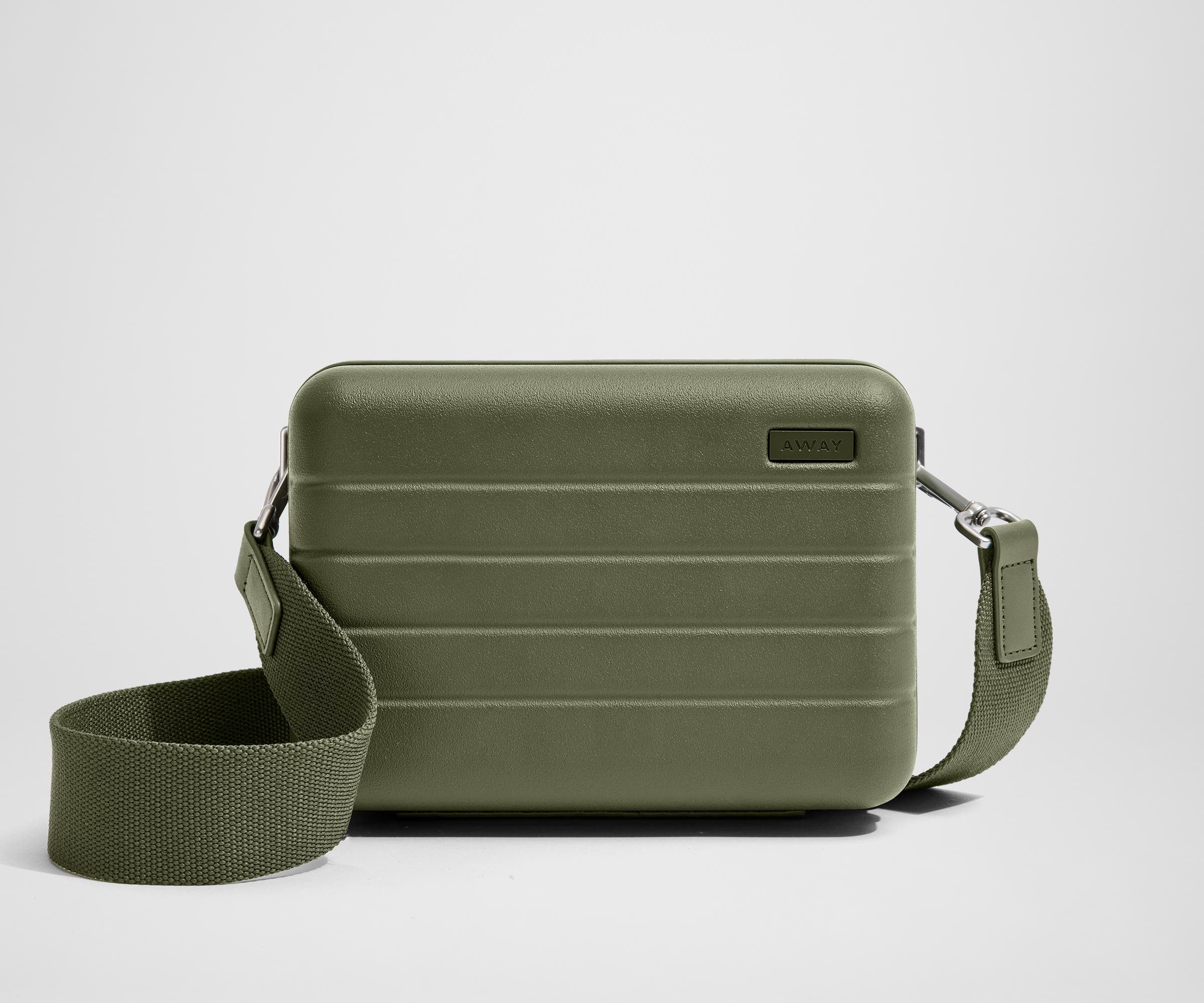 away-mini-crossbody-sac-bandouli-re-olive-rigide image 1