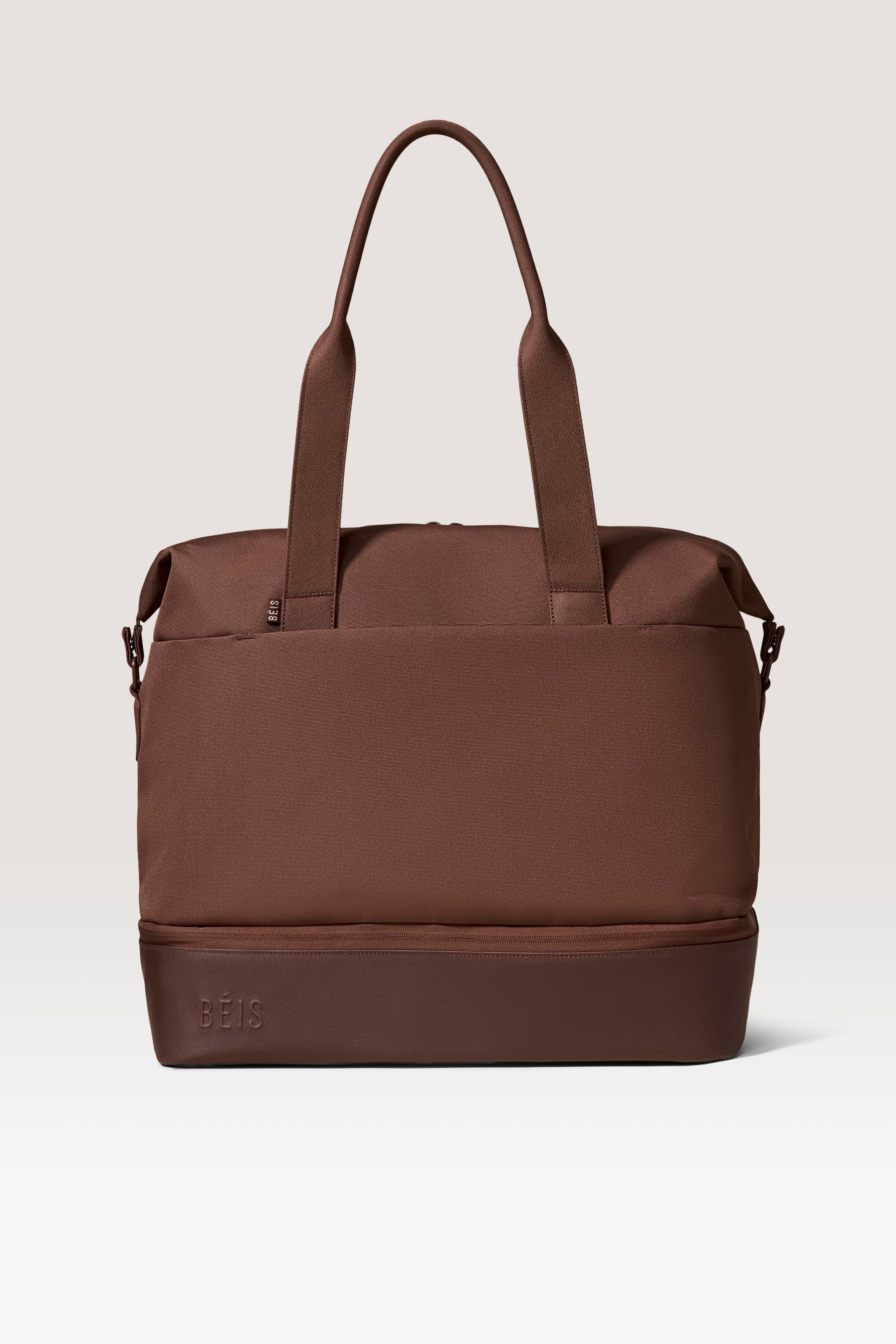 beis-weekender-sac-voyage-maple-marron-toile-chaussures image 1