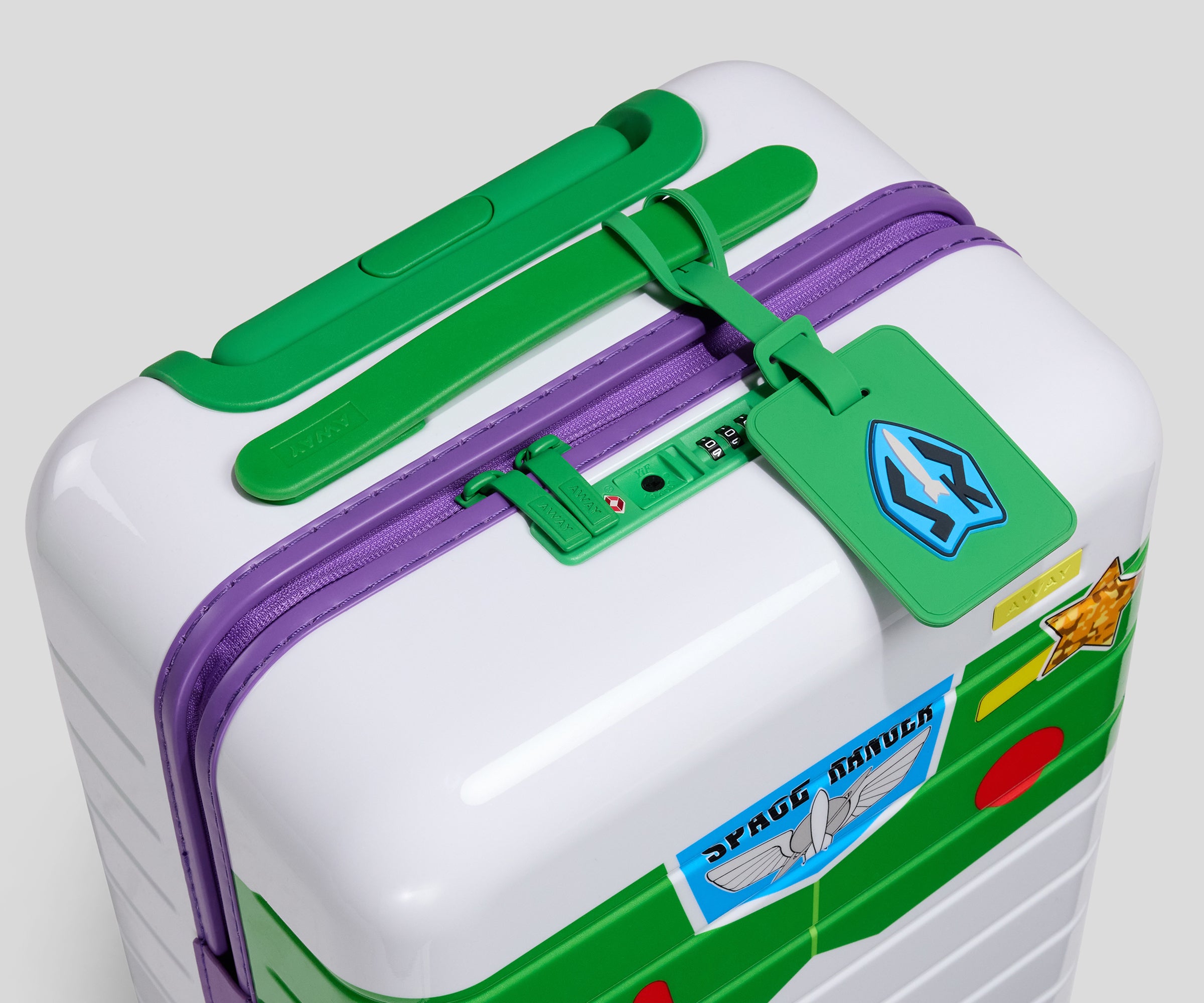 away-kids-carry-on-valise-enfant-space-ranger-white image 7