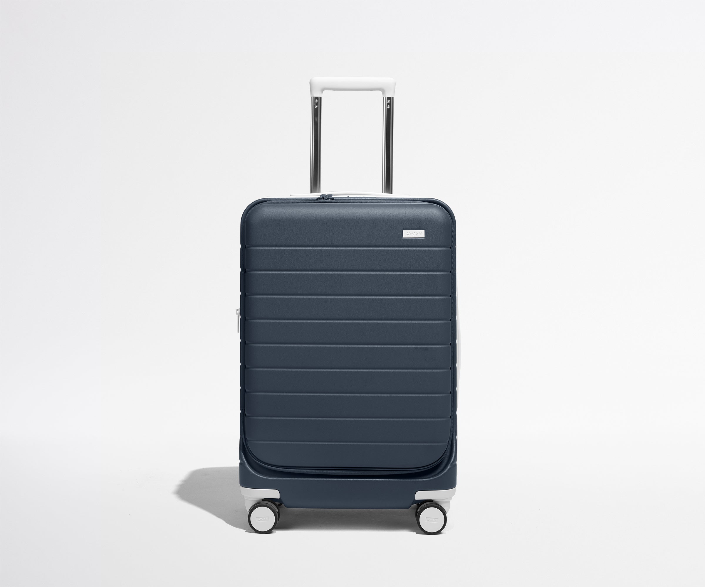 away-topside-bigger-carry-on-valise-cabine-bleu-extensible image 2